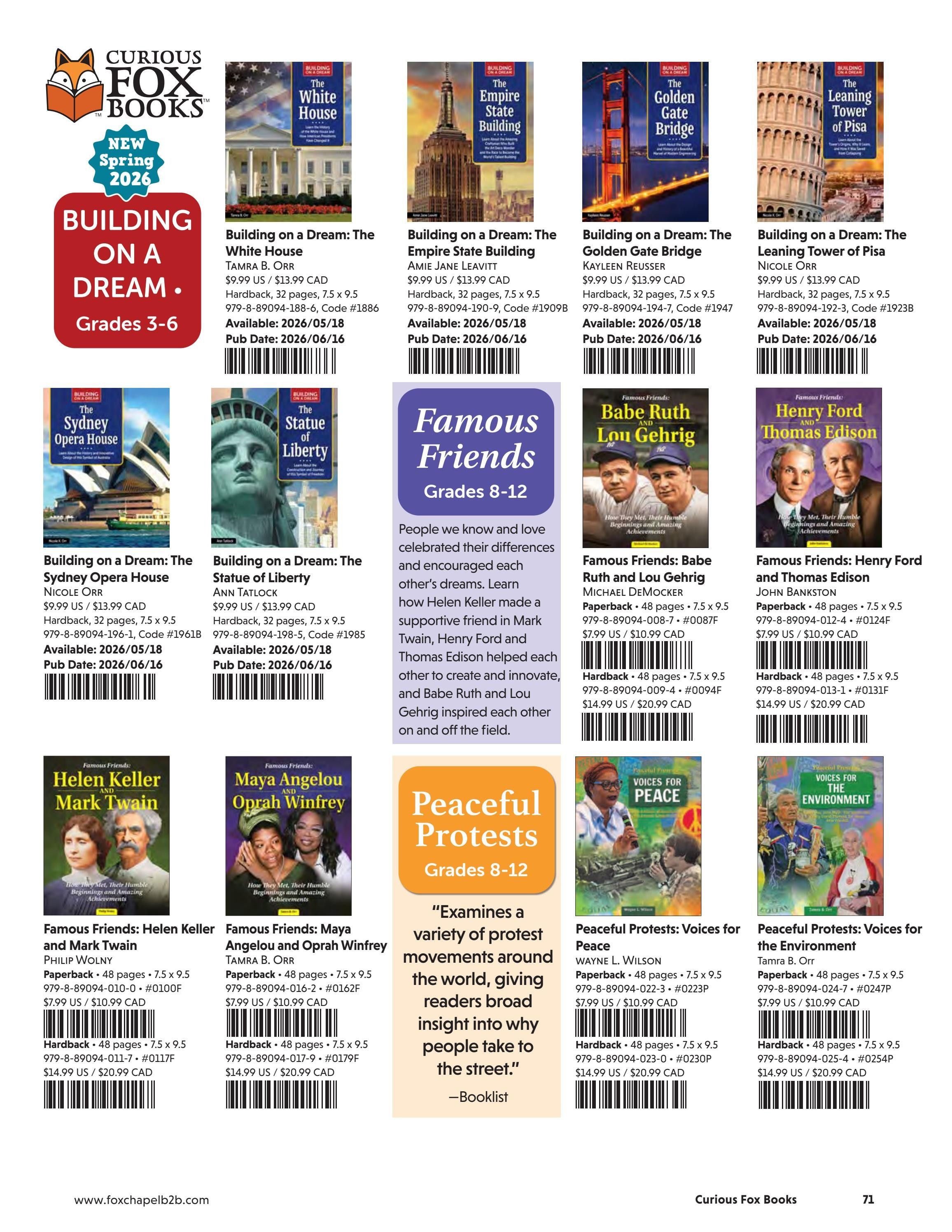 Fox Chapel B2B Fall Gift Books Catalog Weekly Ad January 1 - December 31, 2026