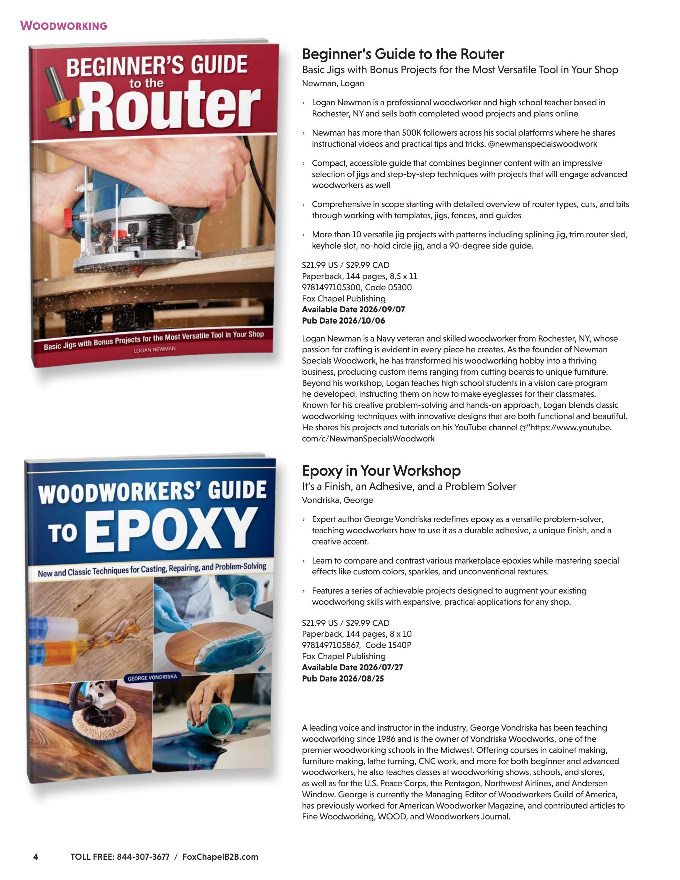 Fox Chapel B2B Fall New Titles Catalog Weekly Ad January 1 - December 31, 2026