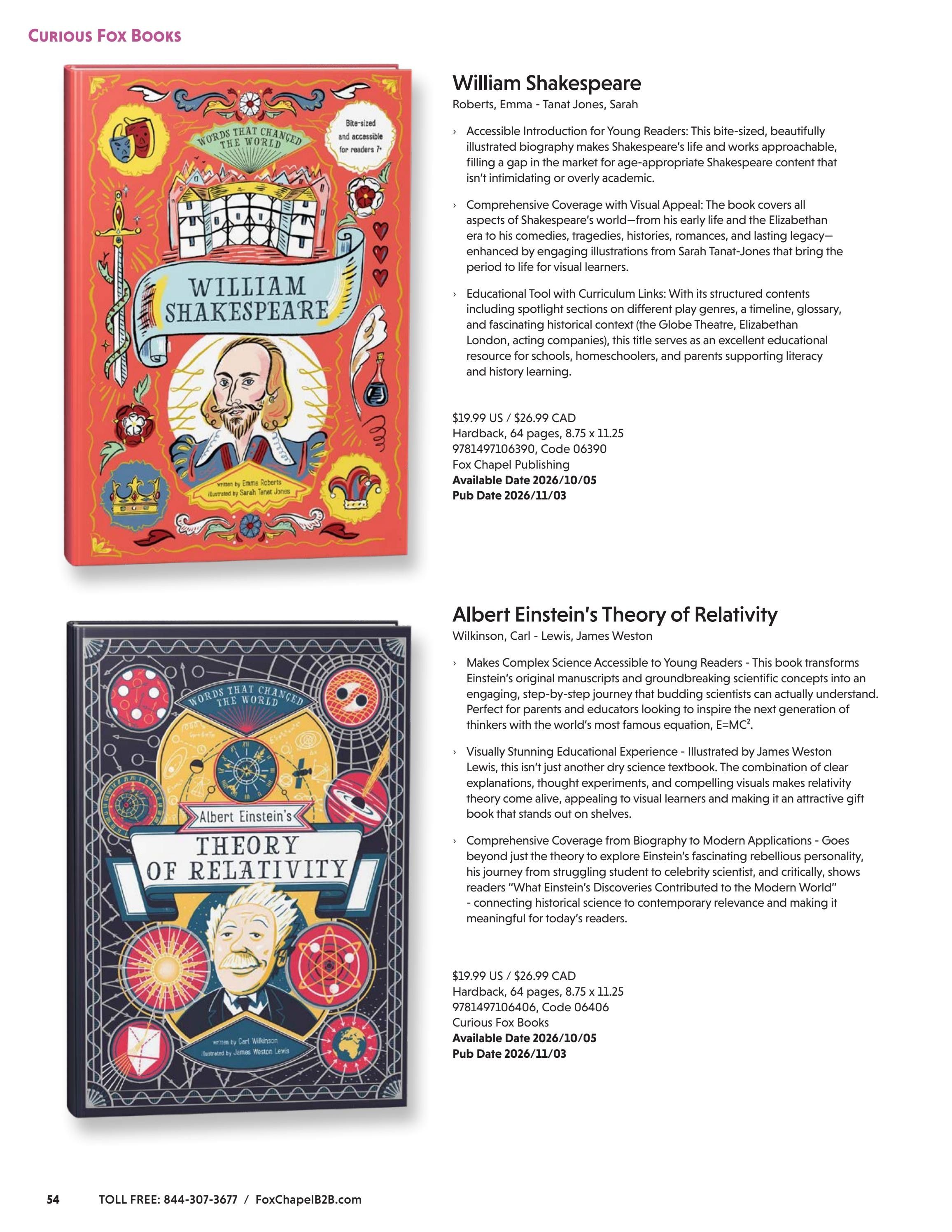 Fox Chapel B2B Fall New Titles Catalog Weekly Ad January 1 - December 31, 2026