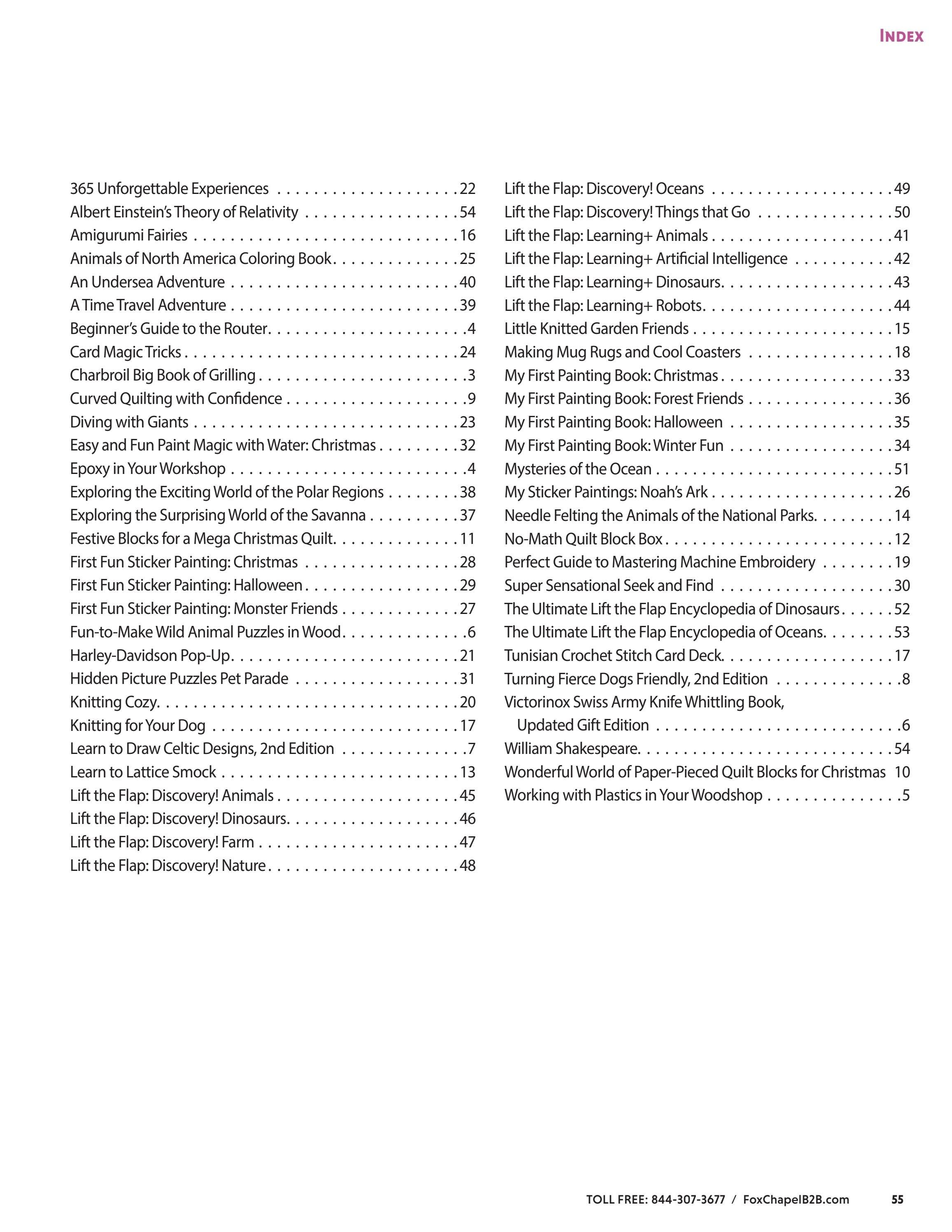 Fox Chapel B2B Fall New Titles Catalog Weekly Ad January 1 - December 31, 2026