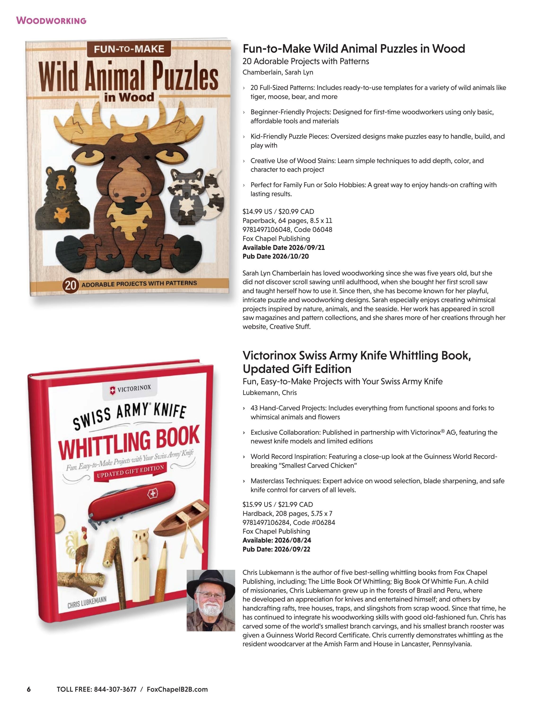 Fox Chapel B2B Fall New Titles Catalog Weekly Ad January 1 - December 31, 2026