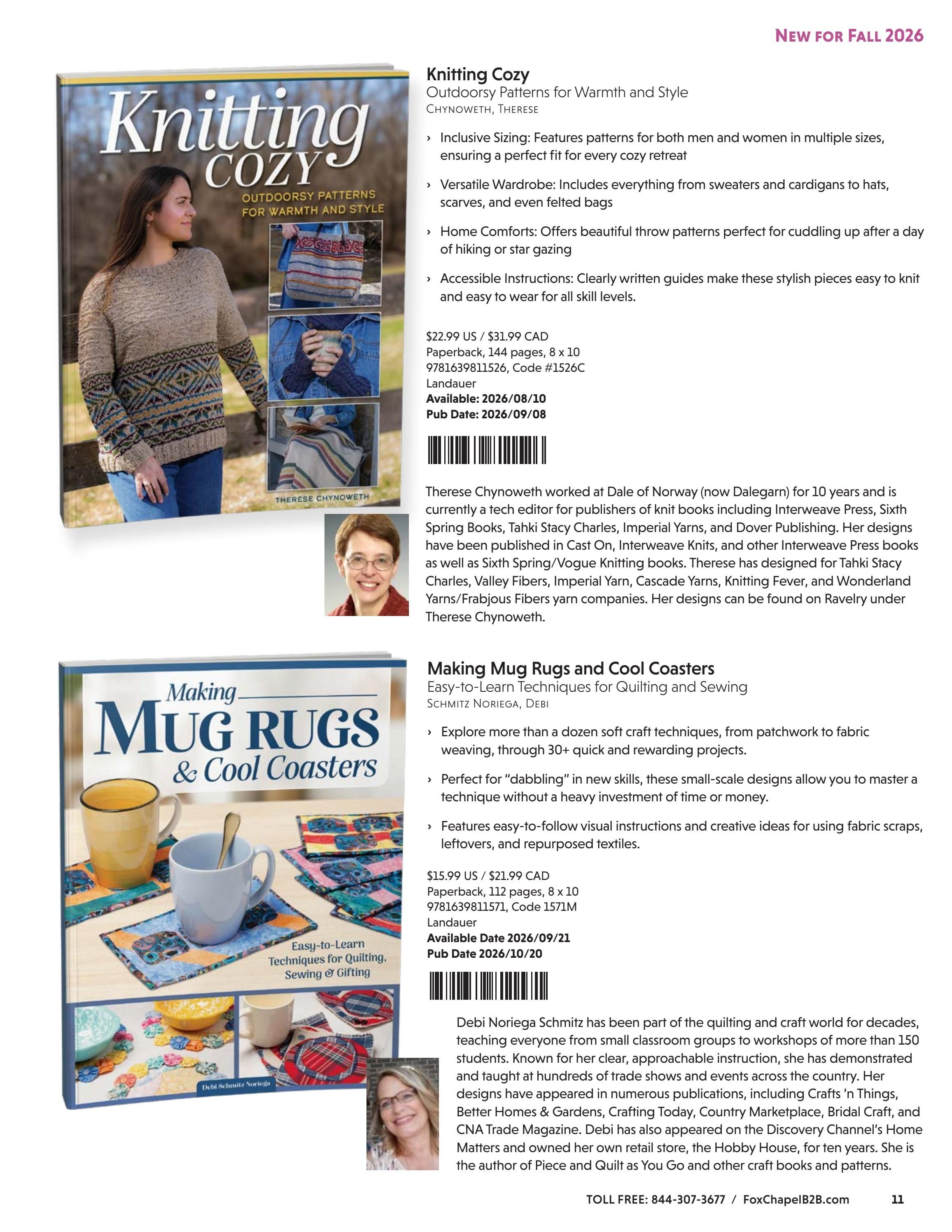 Fox Chapel B2B Fall Quilting Books Catalog Weekly Ad January 1 - December 31, 2026
