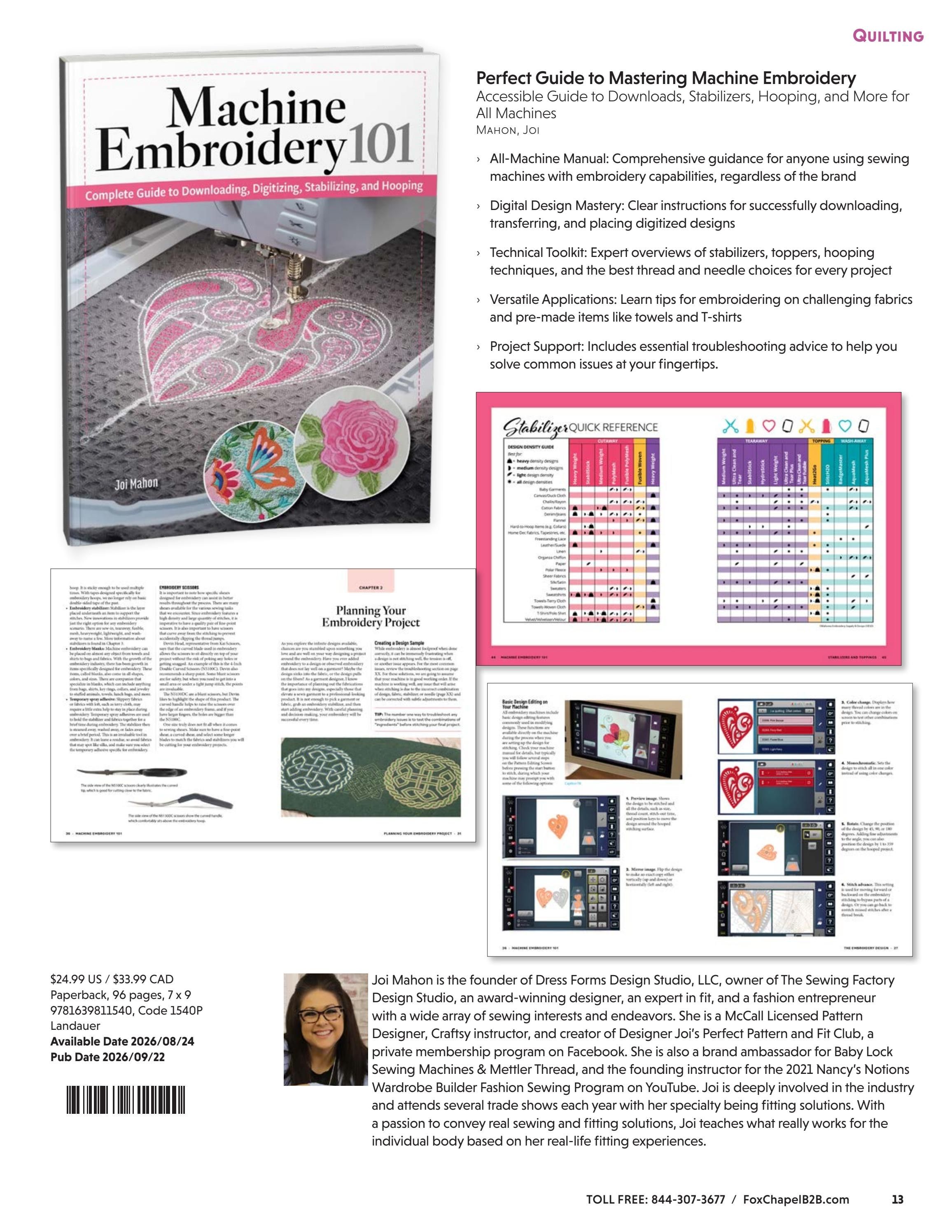 Fox Chapel B2B Fall Quilting Books Catalog Weekly Ad January 1 - December 31, 2026