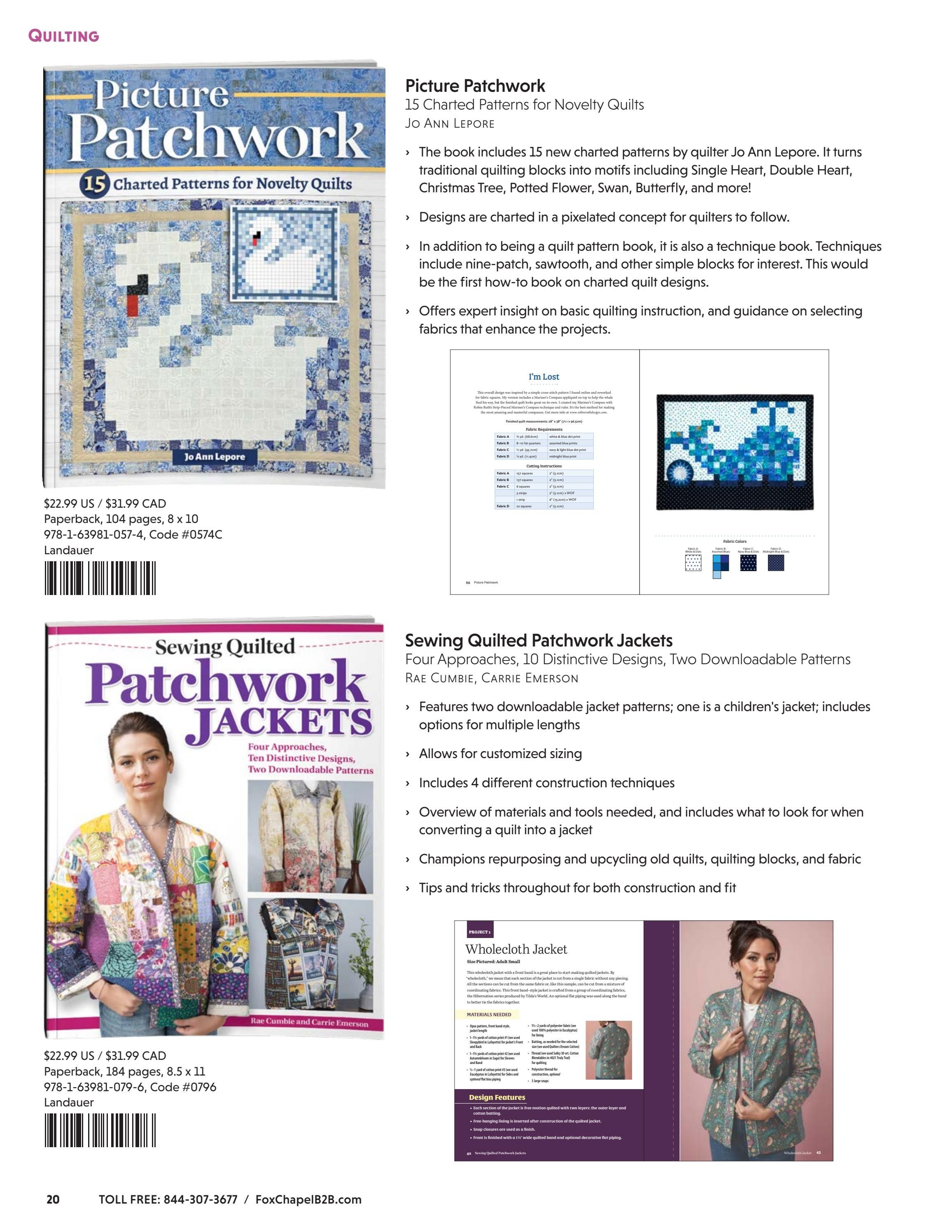 Fox Chapel B2B Fall Quilting Books Catalog Weekly Ad January 1 - December 31, 2026