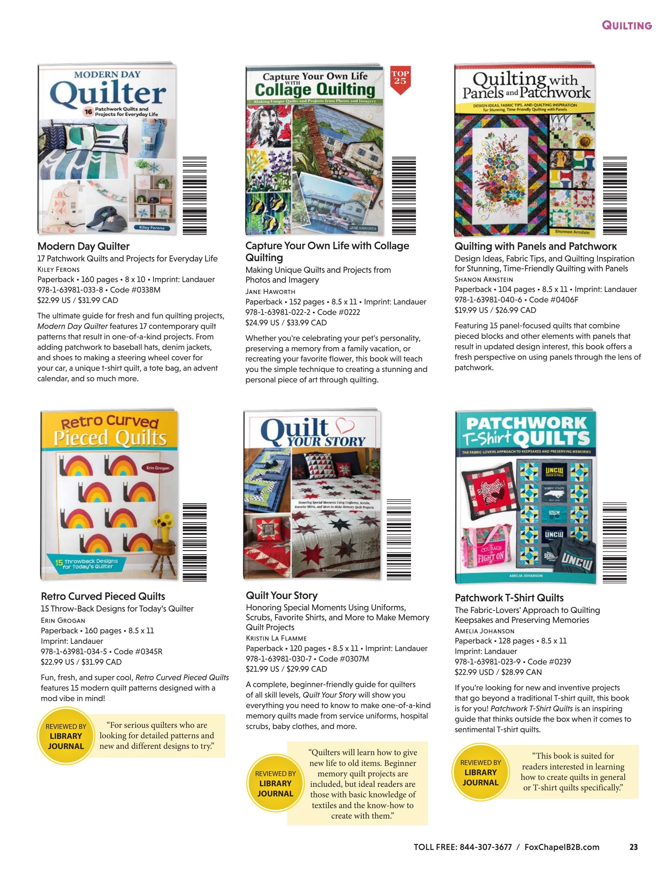 Fox Chapel B2B Fall Quilting Books Catalog Weekly Ad January 1 - December 31, 2026