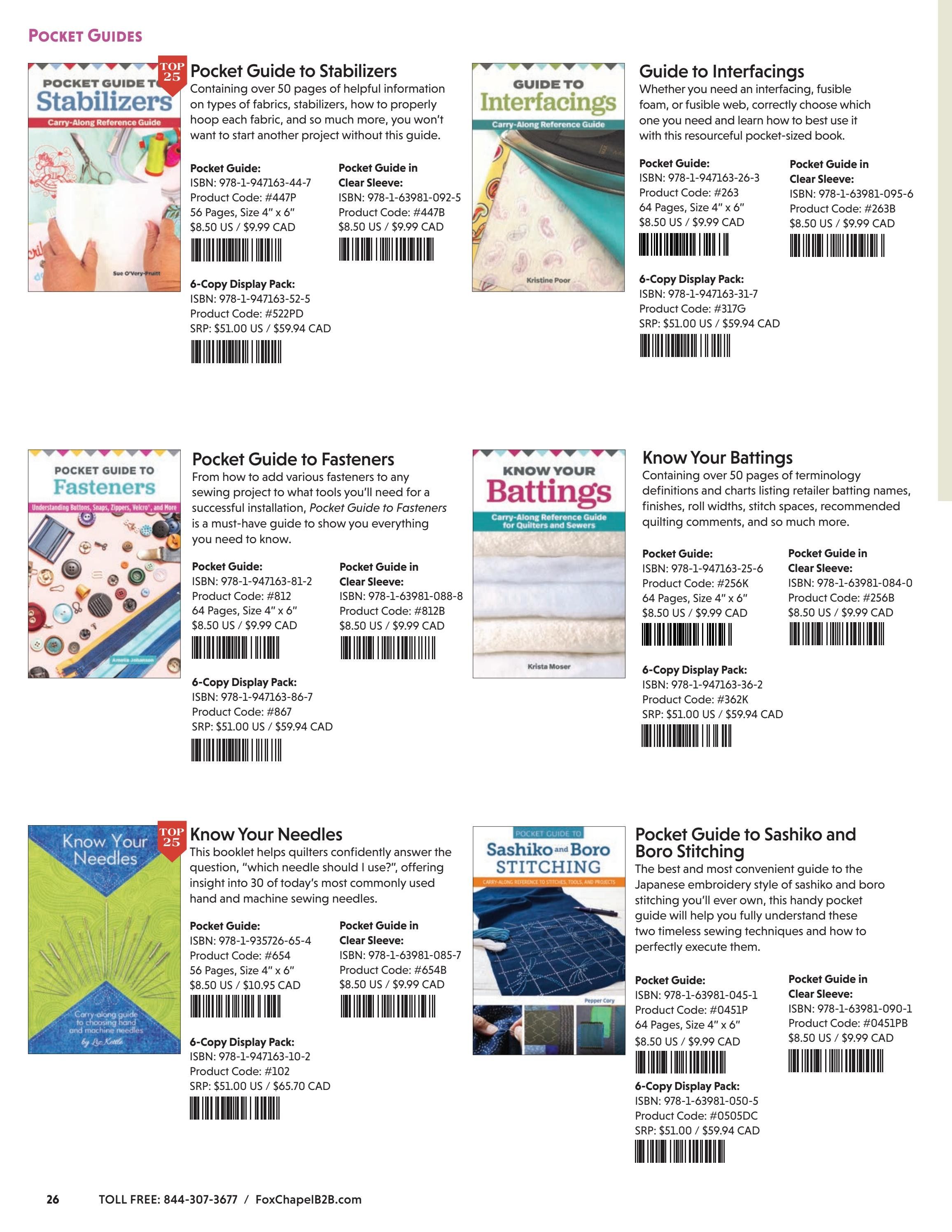 Fox Chapel B2B Fall Quilting Books Catalog Weekly Ad January 1 - December 31, 2026