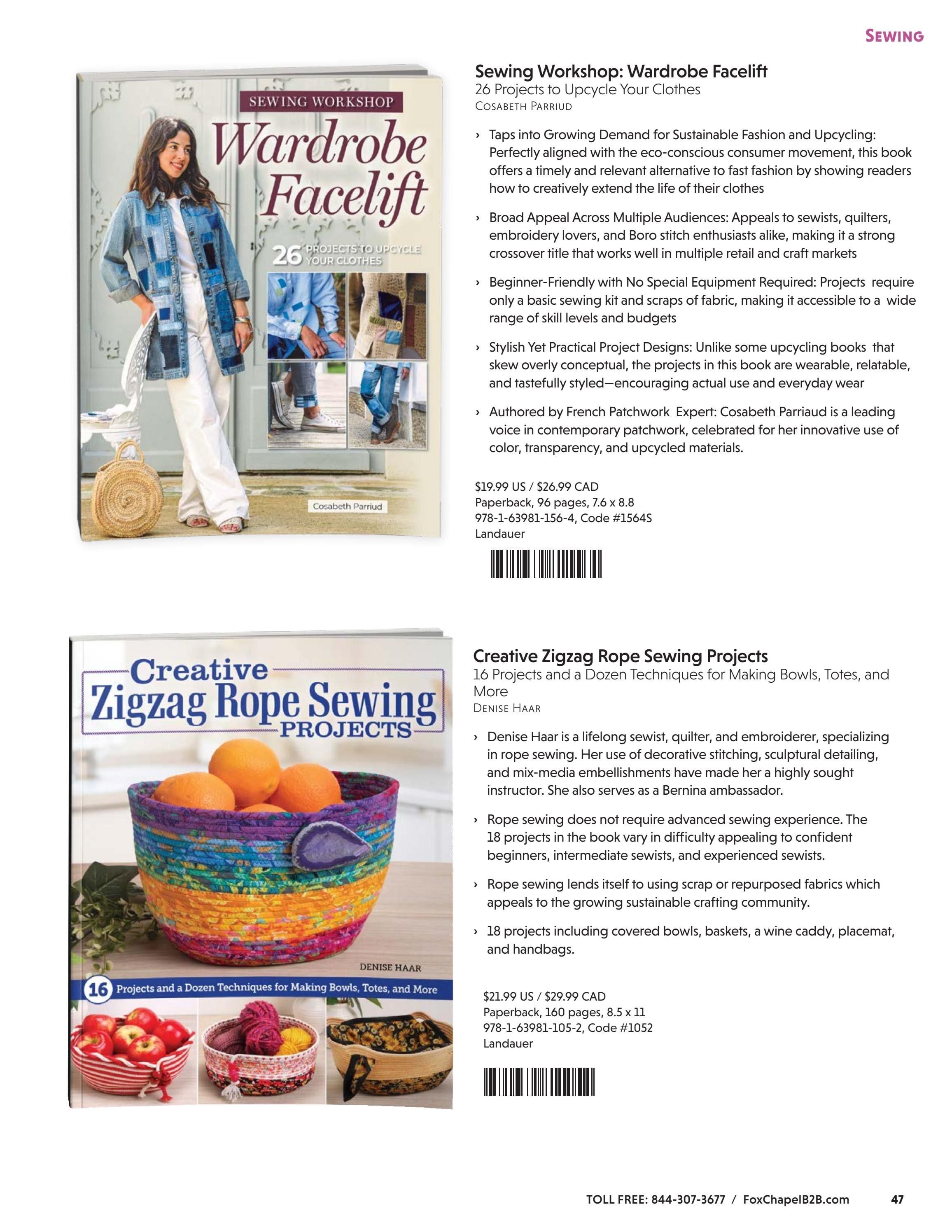 Fox Chapel B2B Fall Quilting Books Catalog Weekly Ad January 1 - December 31, 2026