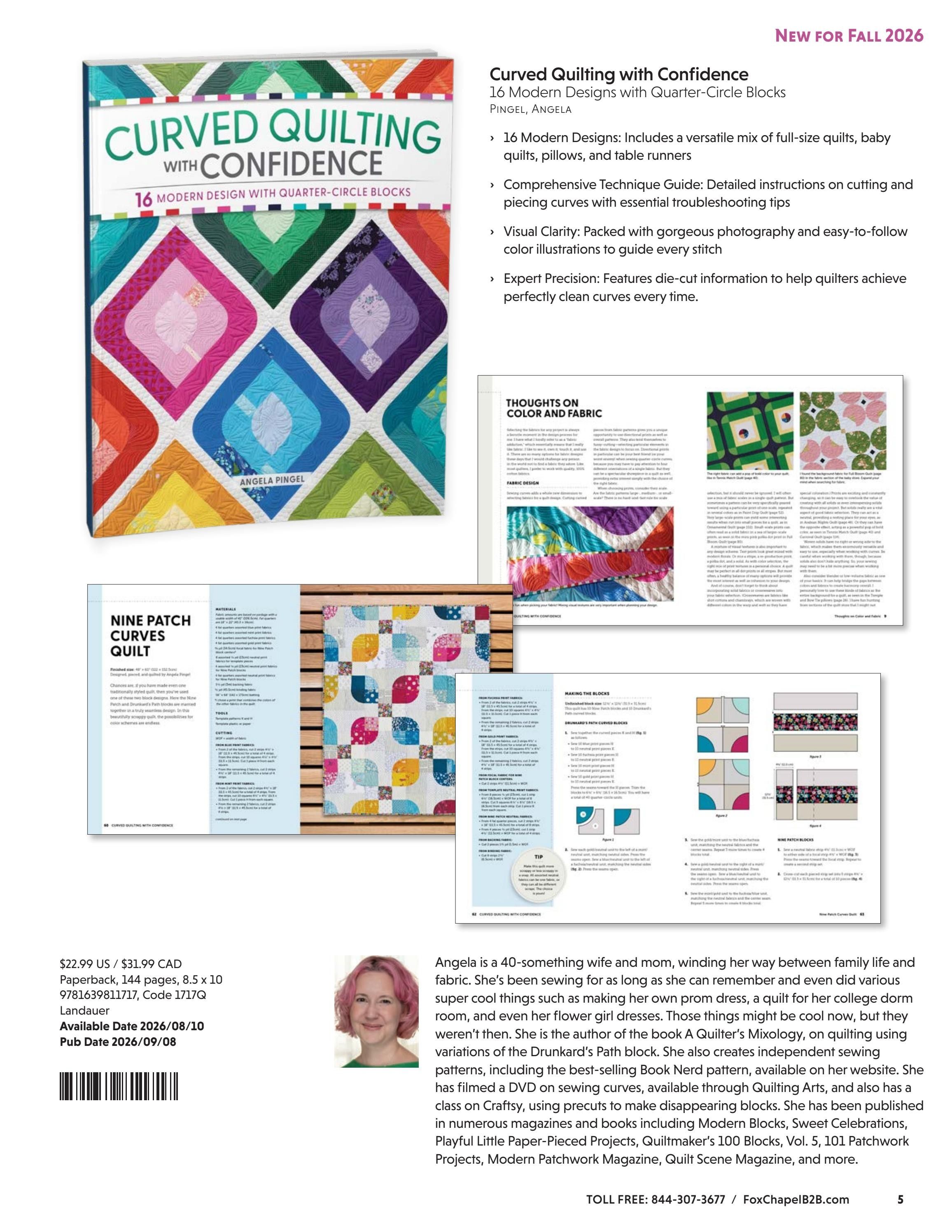 Fox Chapel B2B Fall Quilting Books Catalog Weekly Ad January 1 - December 31, 2026