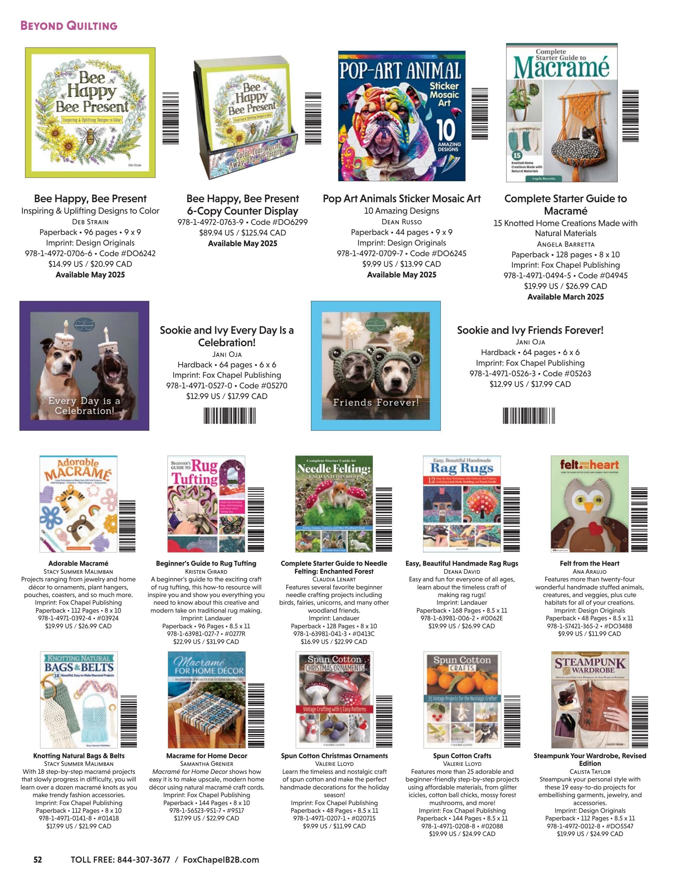 Fox Chapel B2B Fall Quilting Books Catalog Weekly Ad January 1 - December 31, 2026