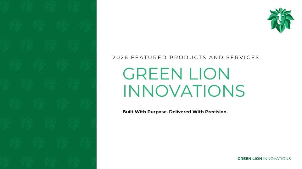 Green Lion Innovations Featured Products Catalog Weekly Ad January 1 - December 31, 2026