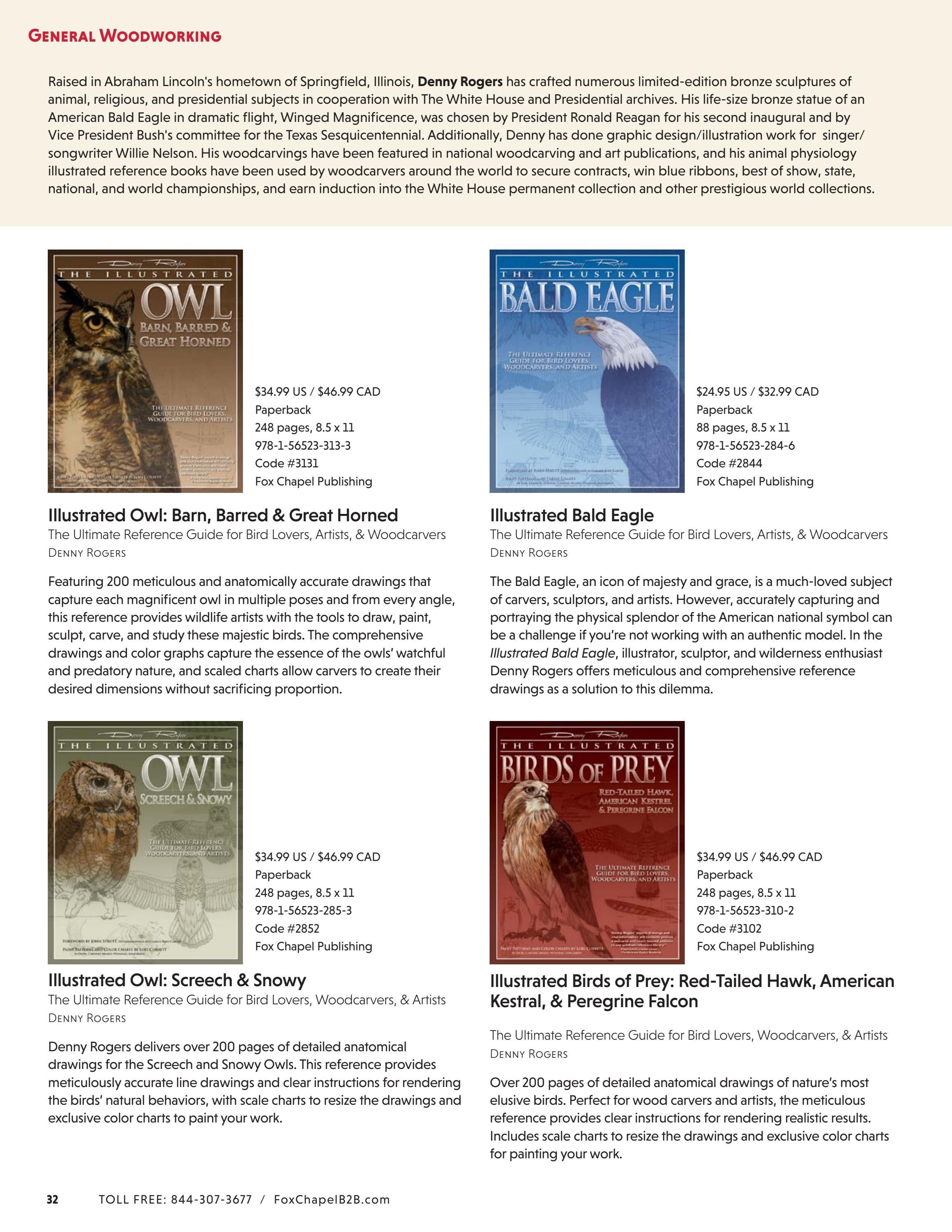 Fox Chapel B2B Fall Woodworking Books Catalog Weekly Ad January 1 - December 31, 2026