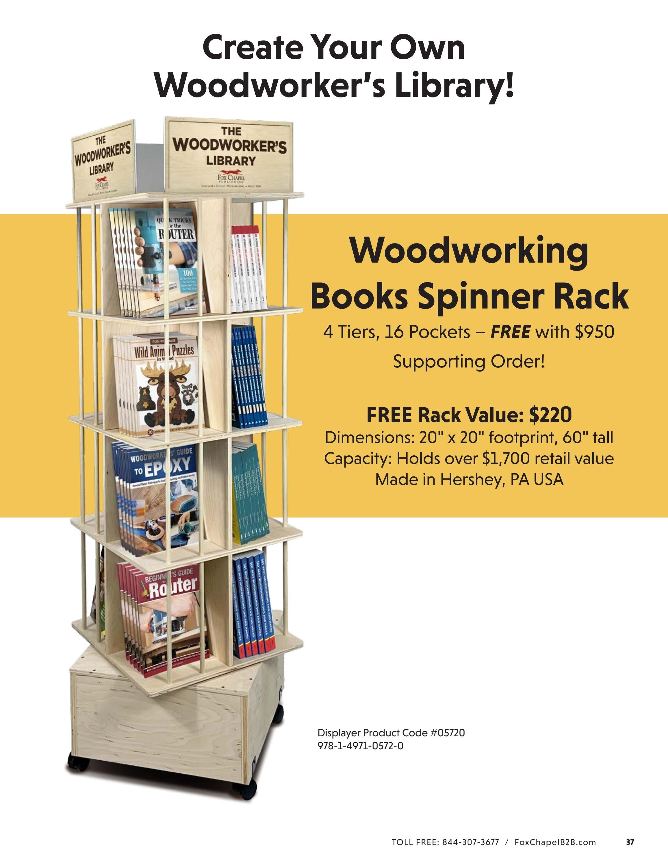 Fox Chapel B2B Fall Woodworking Books Catalog Weekly Ad January 1 - December 31, 2026
