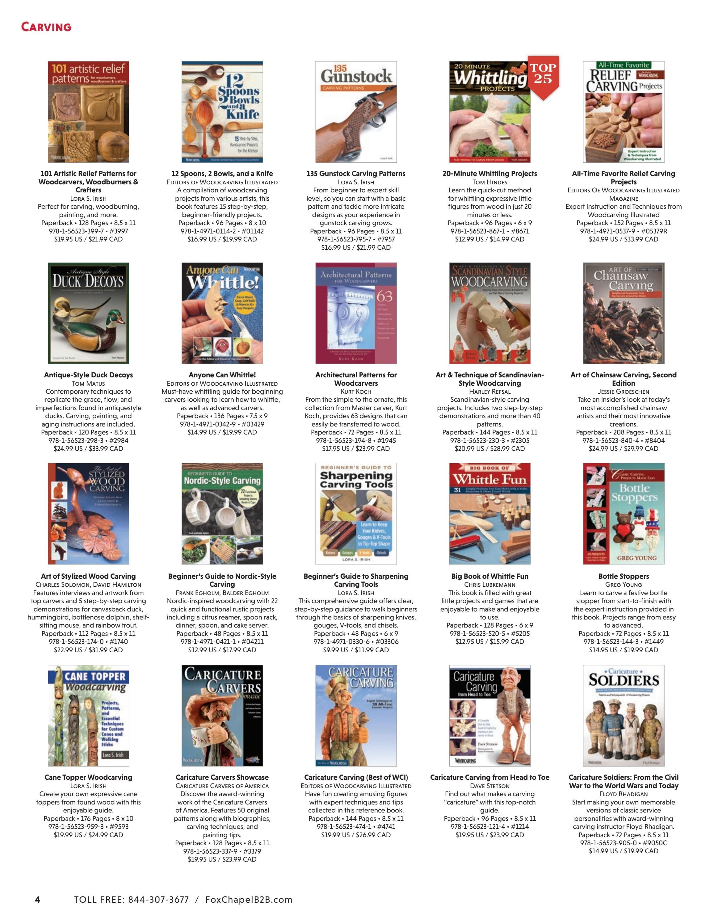 Fox Chapel B2B Fall Woodworking Books Catalog Weekly Ad January 1 - December 31, 2026