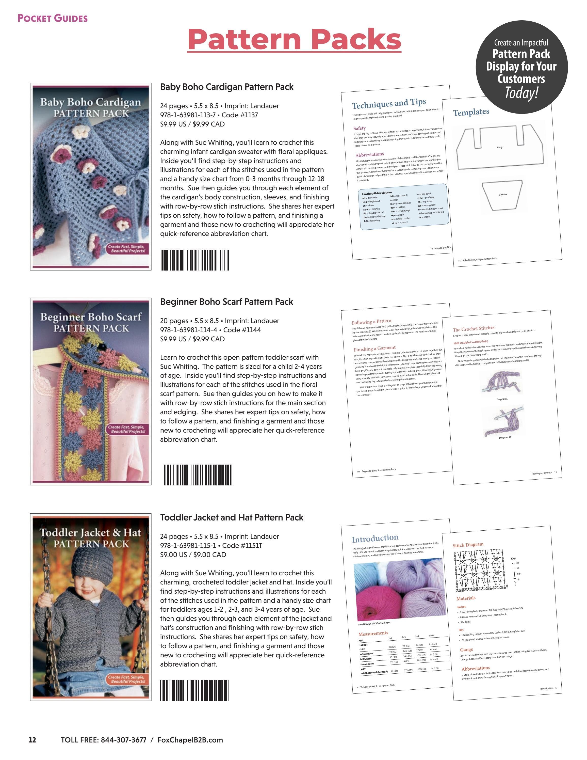 Fox Chapel B2B Knit and Crochet Books Catalog Weekly Ad January 1 - December 31, 2026