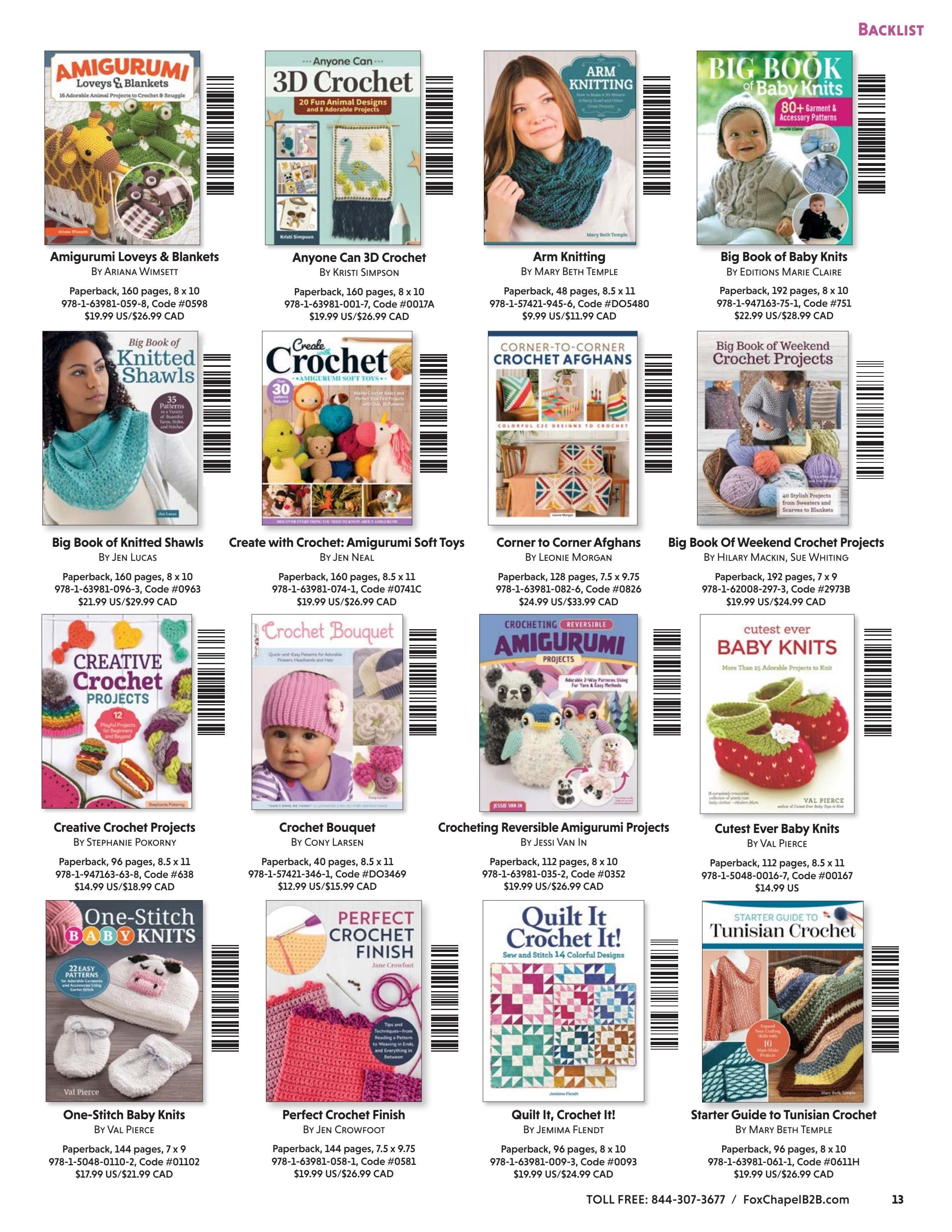 Fox Chapel B2B Knit and Crochet Books Catalog Weekly Ad January 1 - December 31, 2026