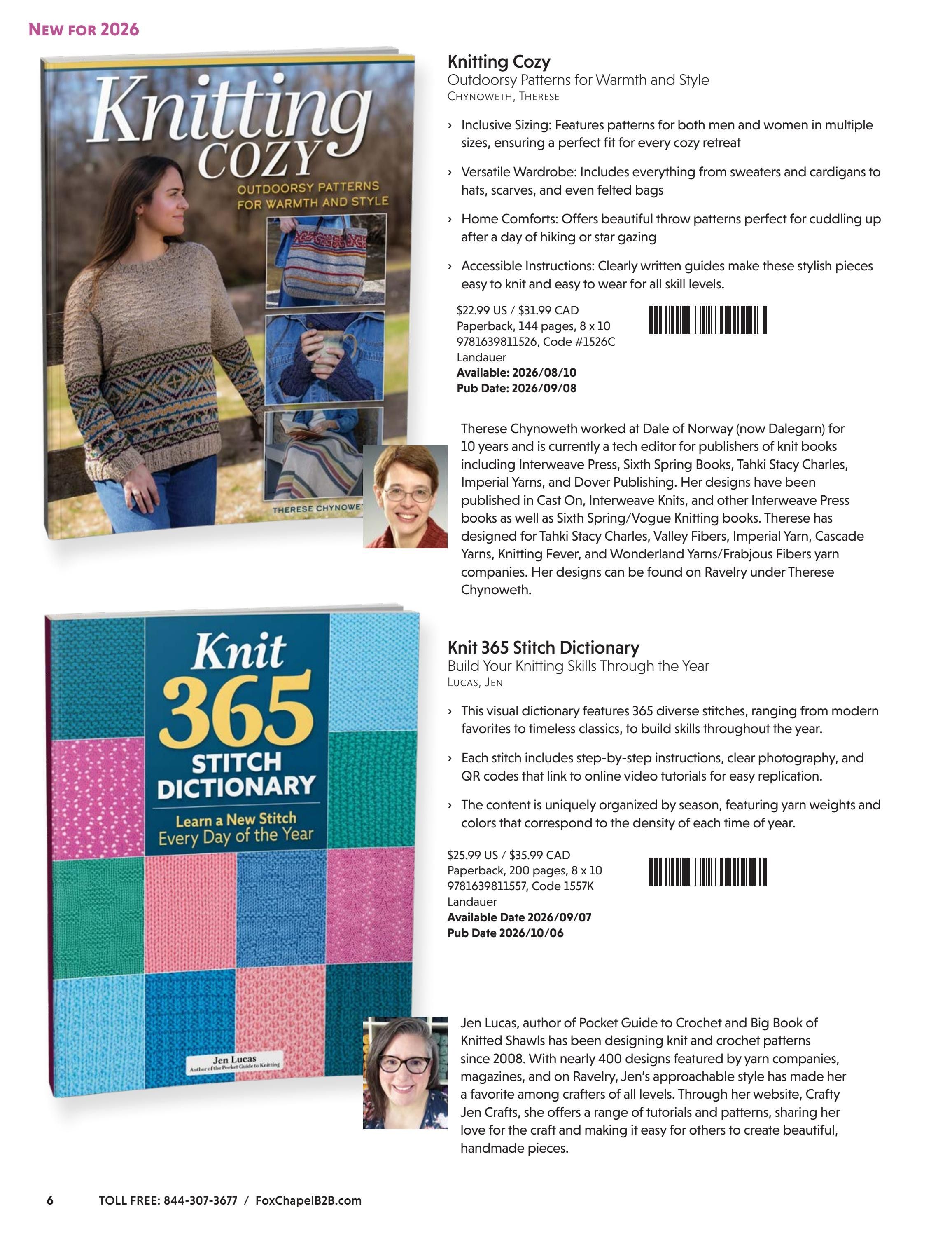 Fox Chapel B2B Knit and Crochet Books Catalog Weekly Ad January 1 - December 31, 2026