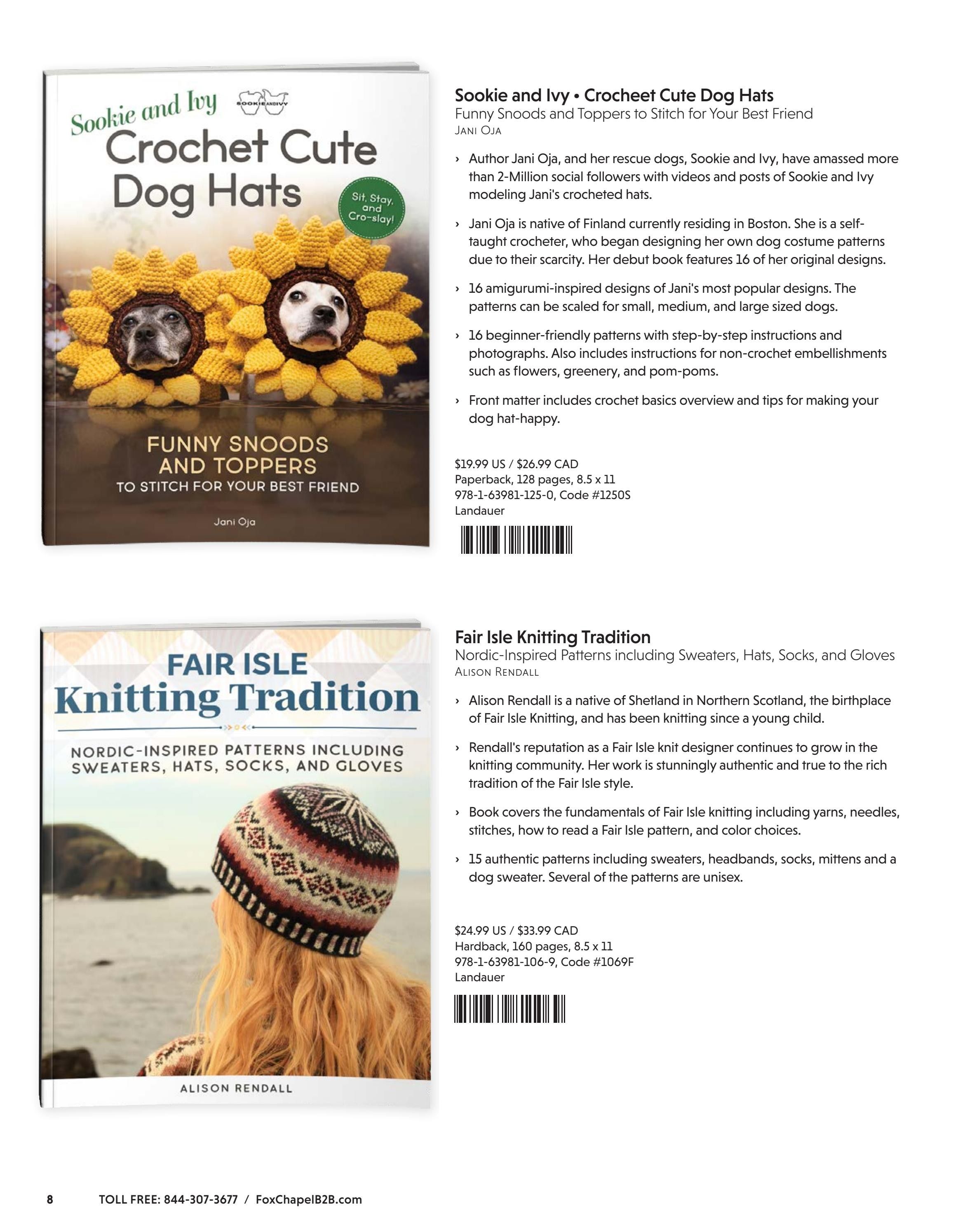 Fox Chapel B2B Knit and Crochet Books Catalog Weekly Ad January 1 - December 31, 2026