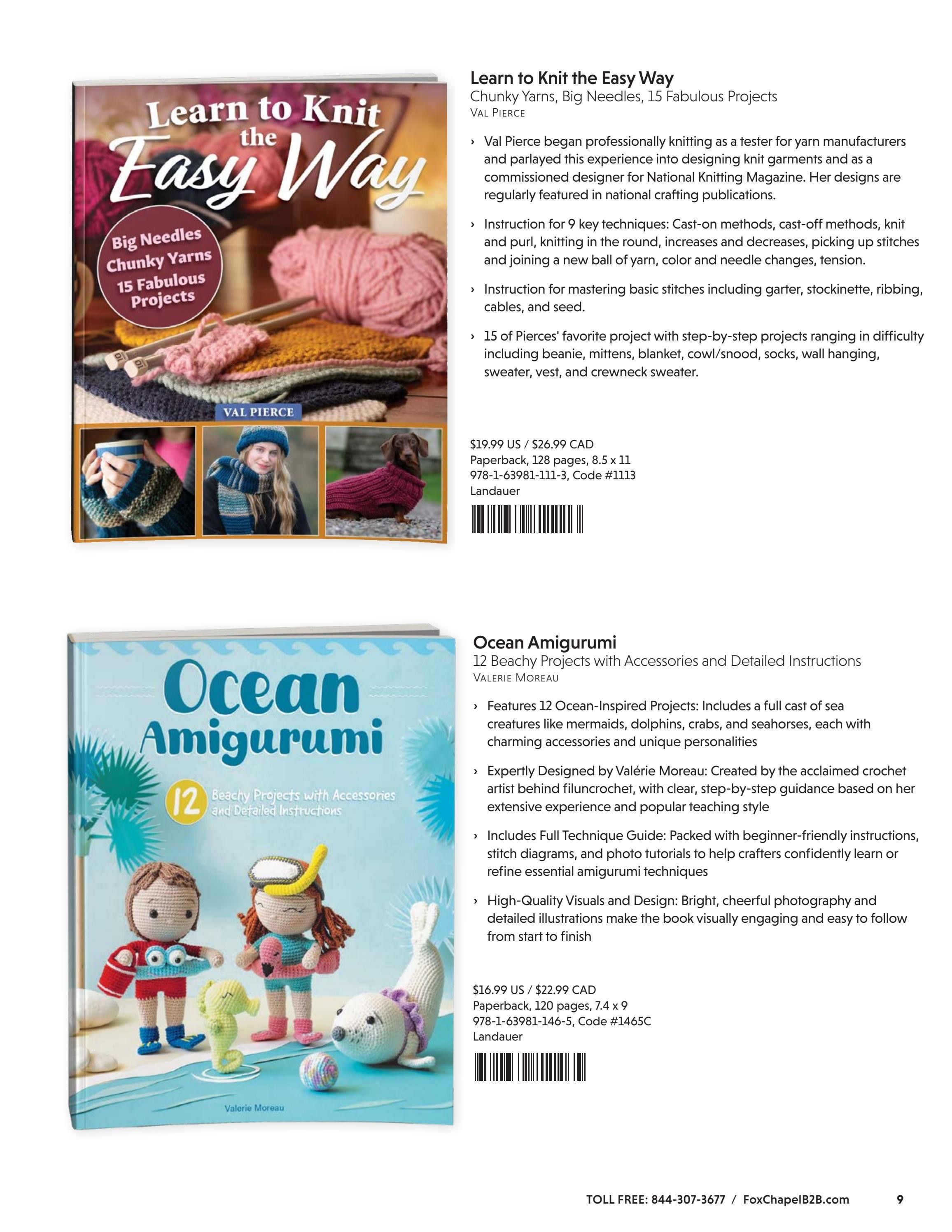 Fox Chapel B2B Knit and Crochet Books Catalog Weekly Ad January 1 - December 31, 2026
