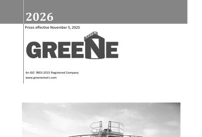Greene Galvanized Stairs Stairs and Parts Catalog Weekly Ad January 1 - December 31, 2026