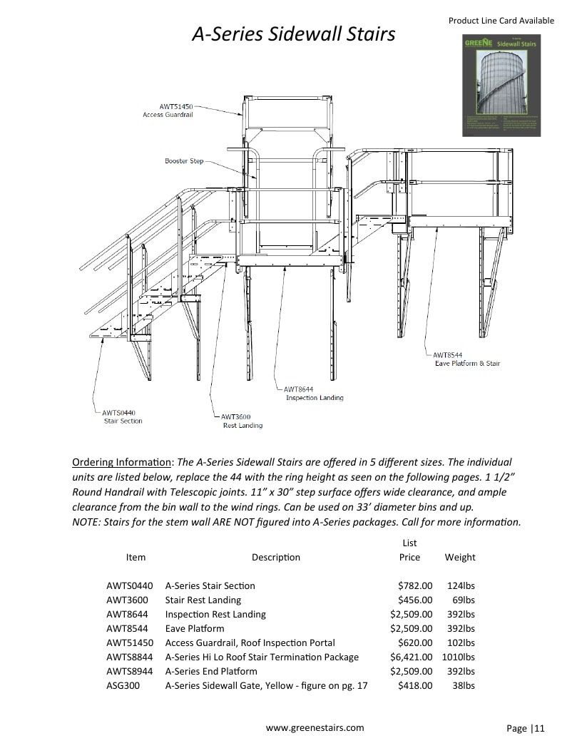 Greene Galvanized Stairs Stairs and Parts Catalog Weekly Ad January 1 - December 31, 2026