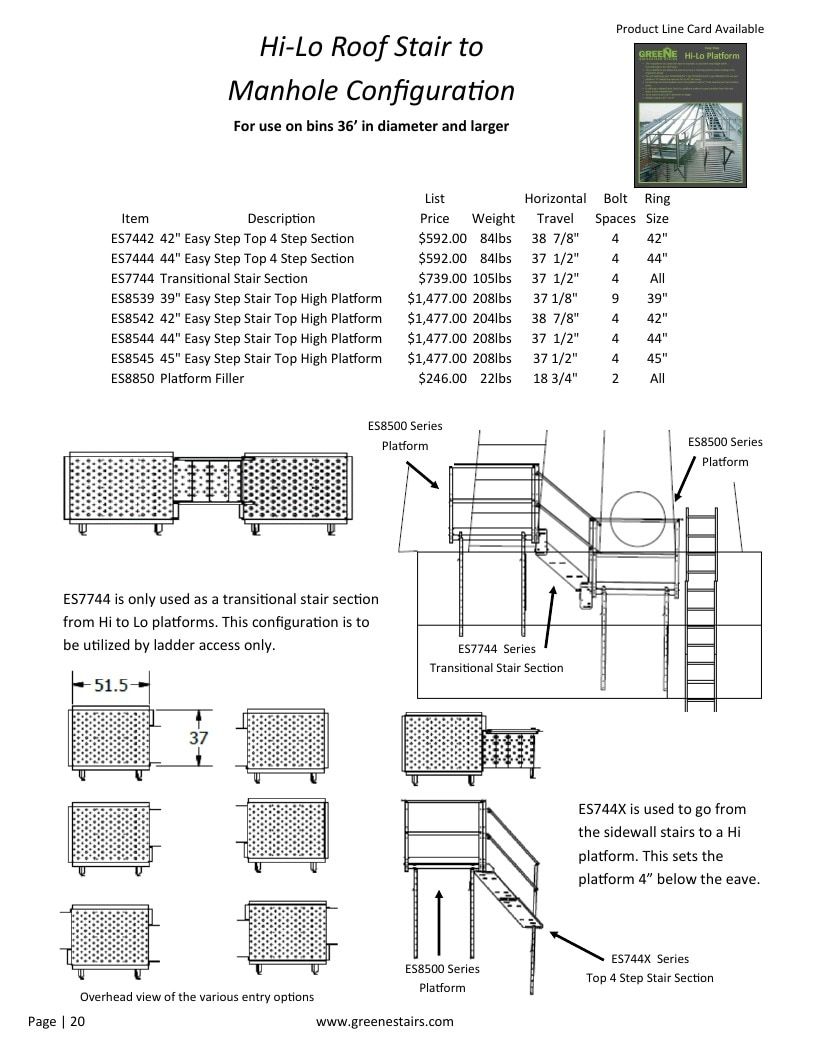 Greene Galvanized Stairs Stairs and Parts Catalog Weekly Ad January 1 - December 31, 2026