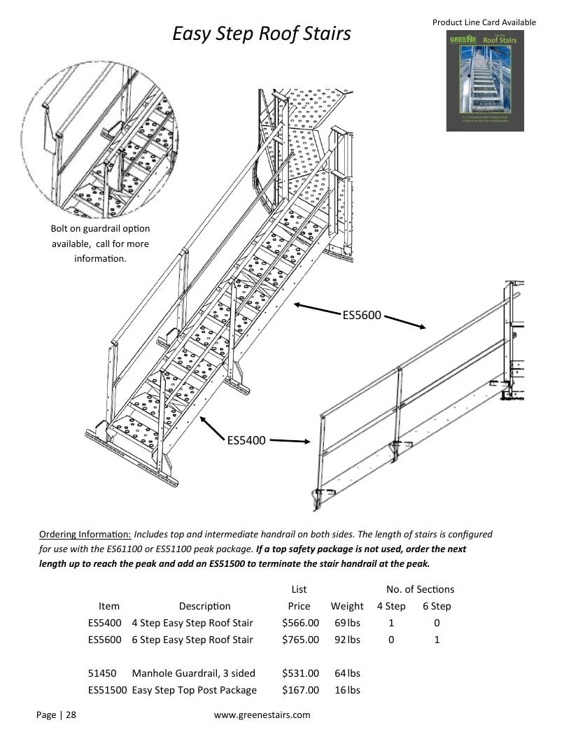 Greene Galvanized Stairs Stairs and Parts Catalog Weekly Ad January 1 - December 31, 2026