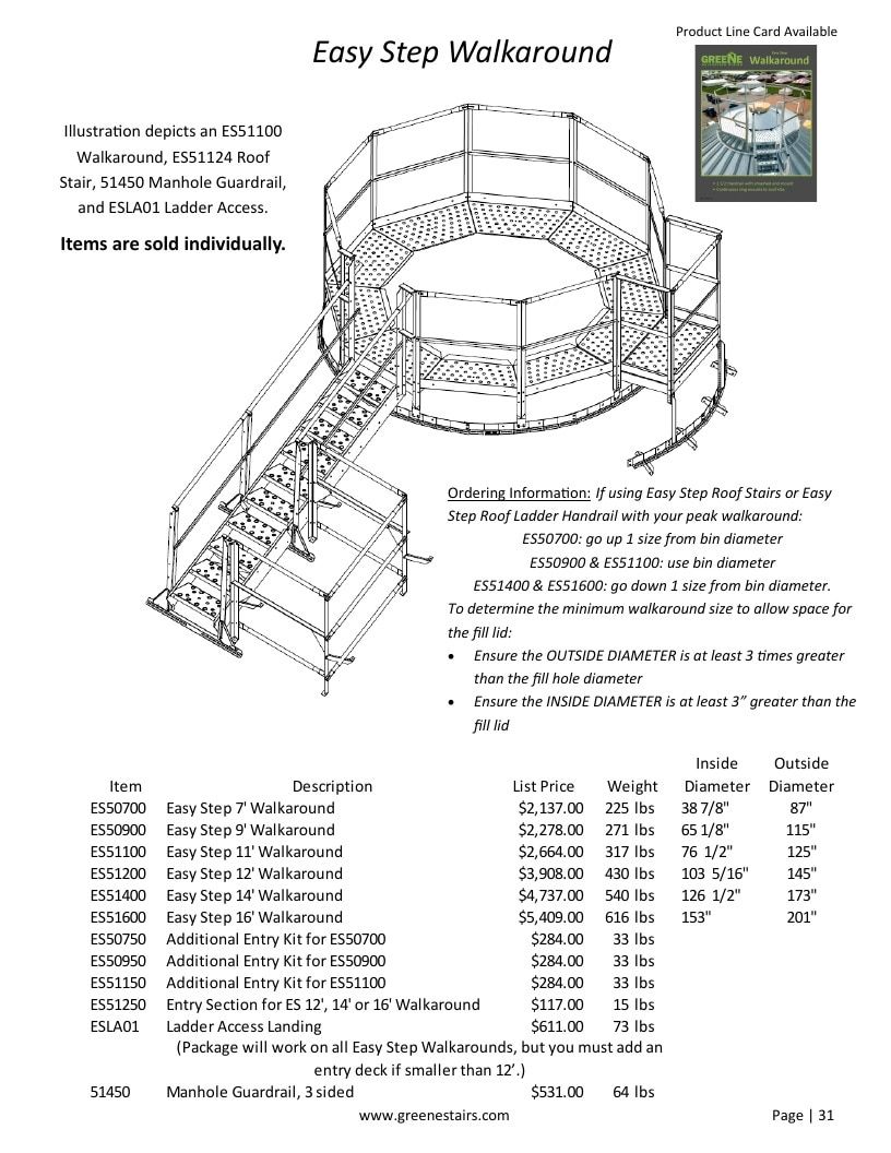 Greene Galvanized Stairs Stairs and Parts Catalog Weekly Ad January 1 - December 31, 2026