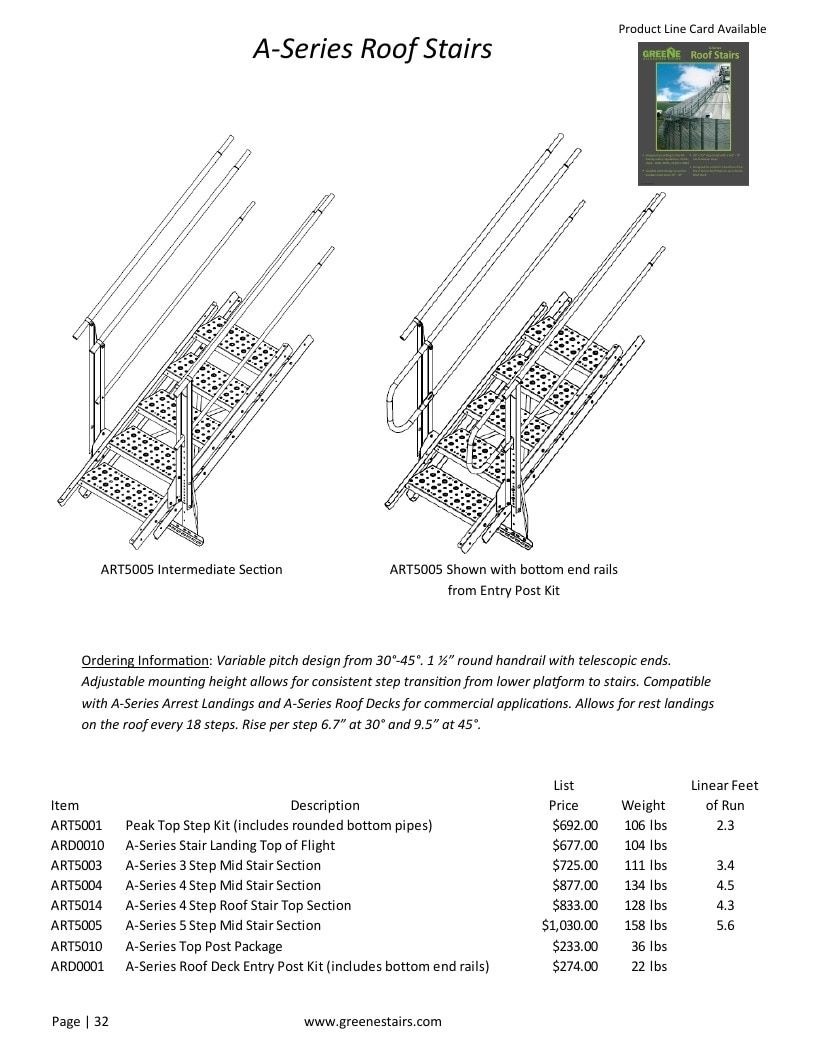 Greene Galvanized Stairs Stairs and Parts Catalog Weekly Ad January 1 - December 31, 2026