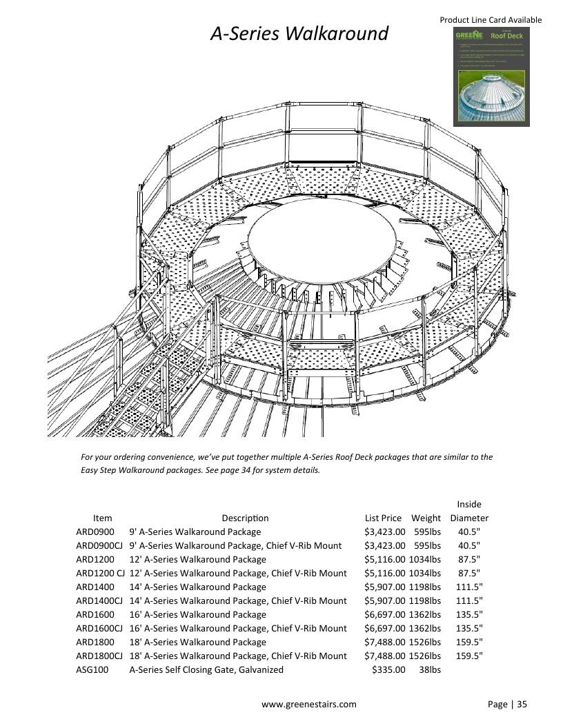 Greene Galvanized Stairs Stairs and Parts Catalog Weekly Ad January 1 - December 31, 2026