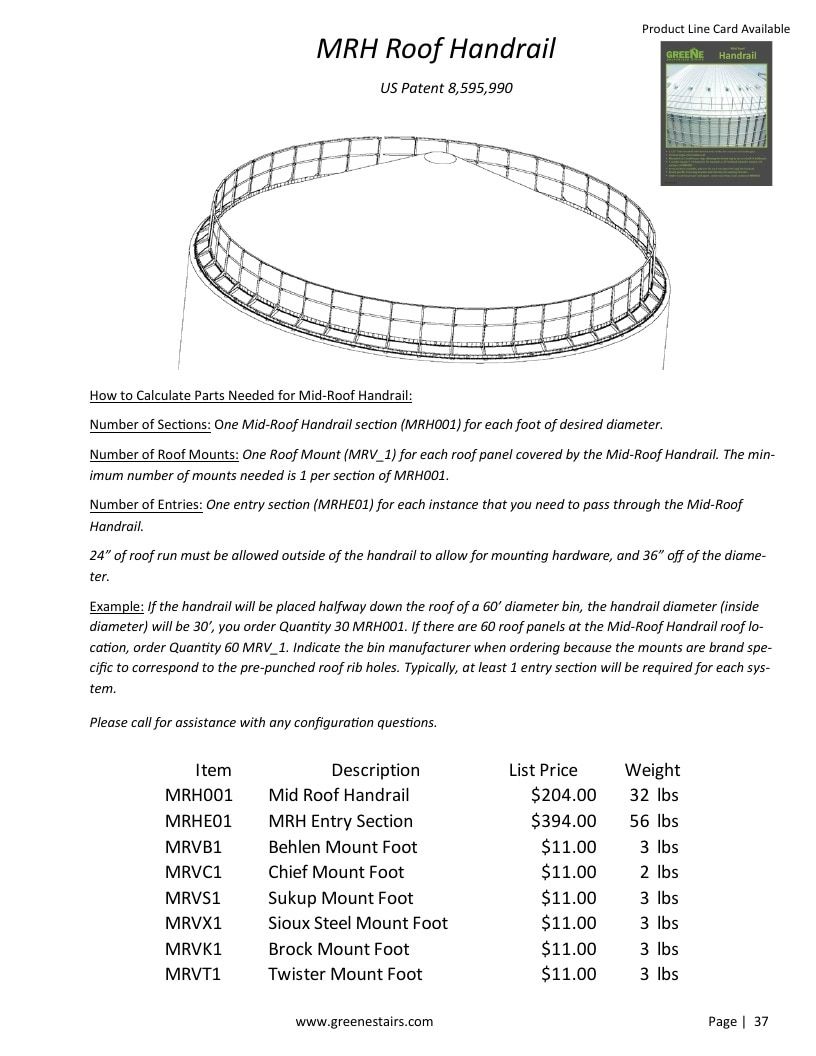 Greene Galvanized Stairs Stairs and Parts Catalog Weekly Ad January 1 - December 31, 2026
