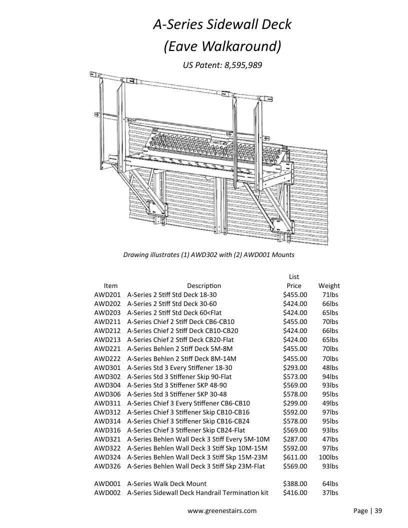 Greene Galvanized Stairs Stairs and Parts Catalog Weekly Ad January 1 - December 31, 2026