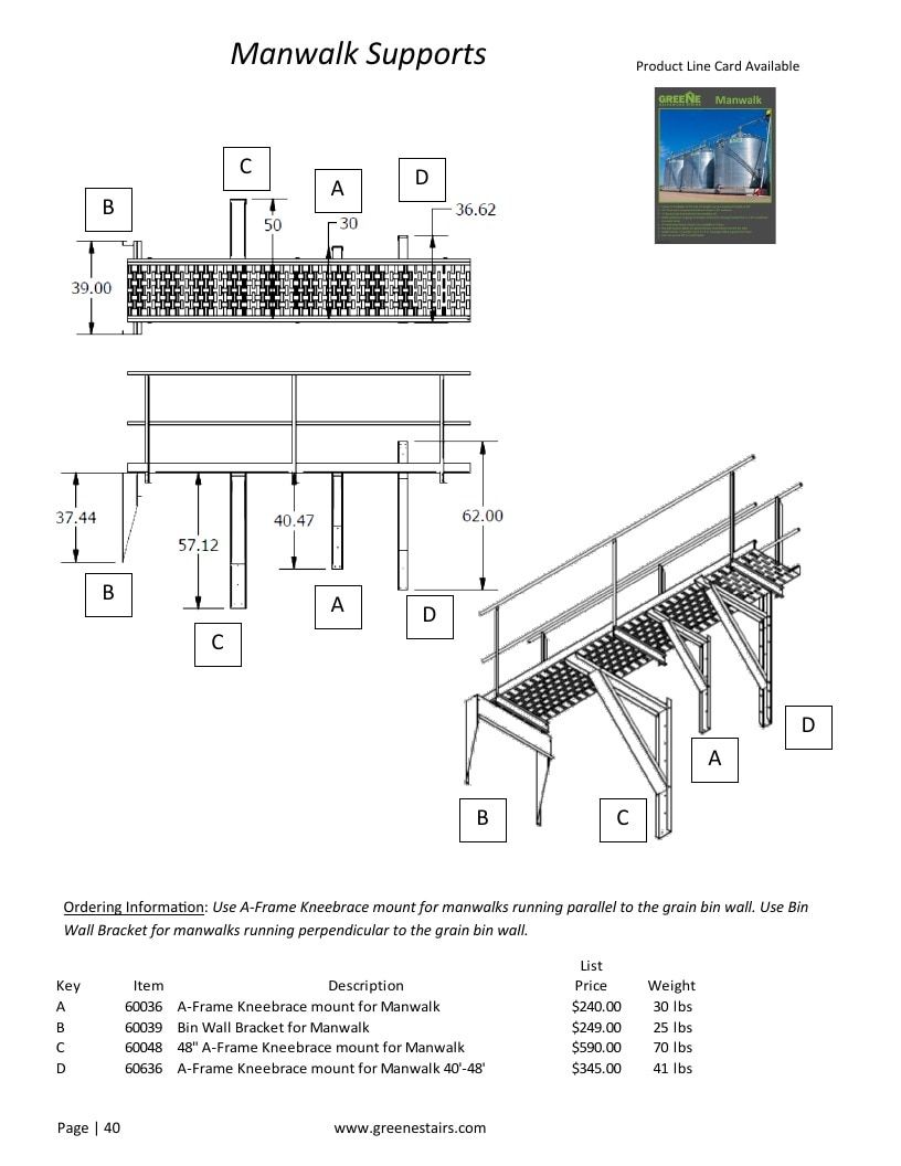 Greene Galvanized Stairs Stairs and Parts Catalog Weekly Ad January 1 - December 31, 2026