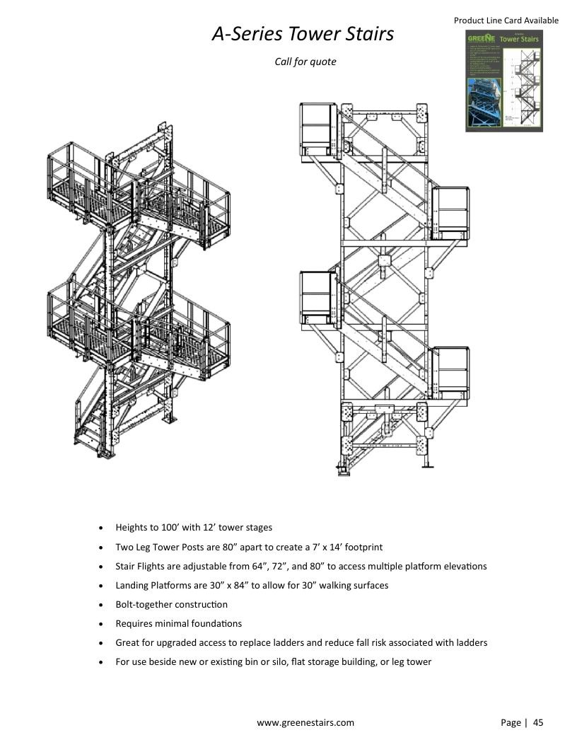 Greene Galvanized Stairs Stairs and Parts Catalog Weekly Ad January 1 - December 31, 2026