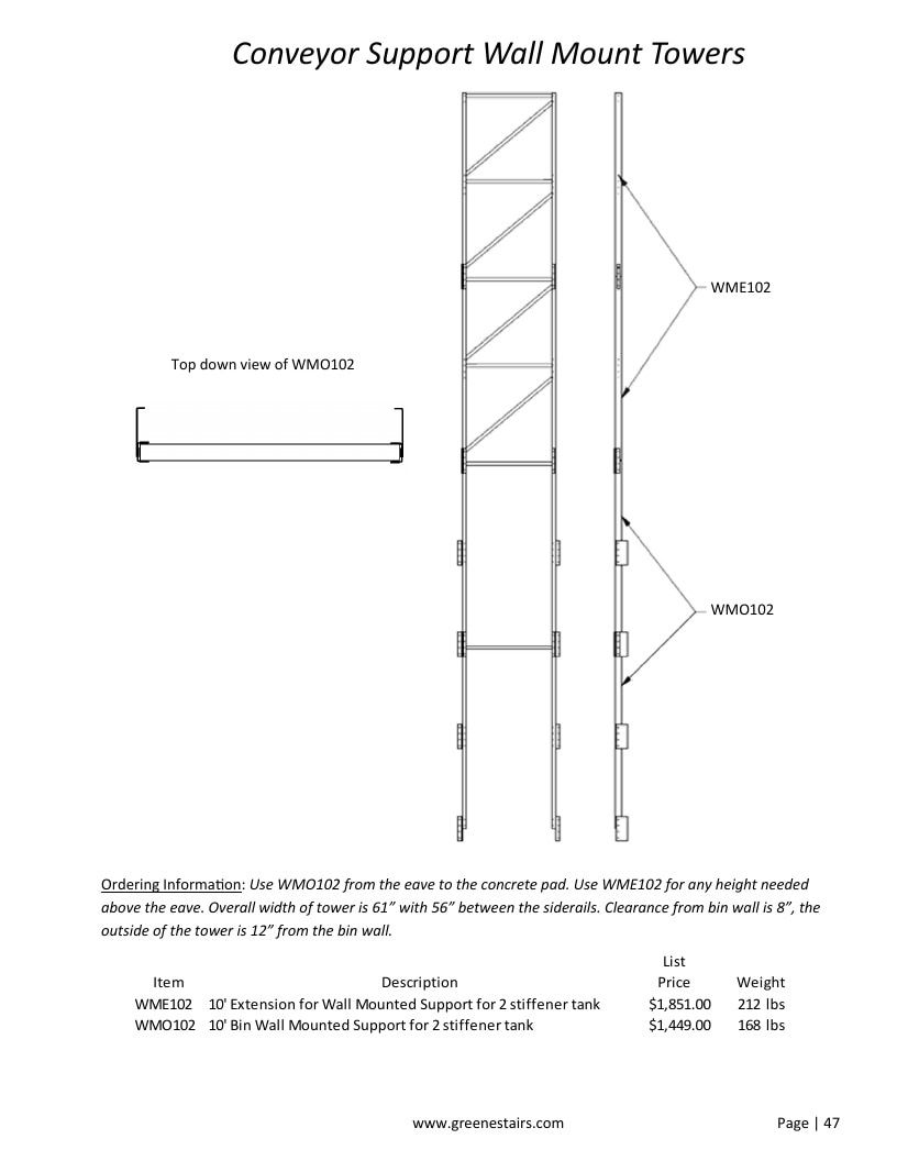 Greene Galvanized Stairs Stairs and Parts Catalog Weekly Ad January 1 - December 31, 2026