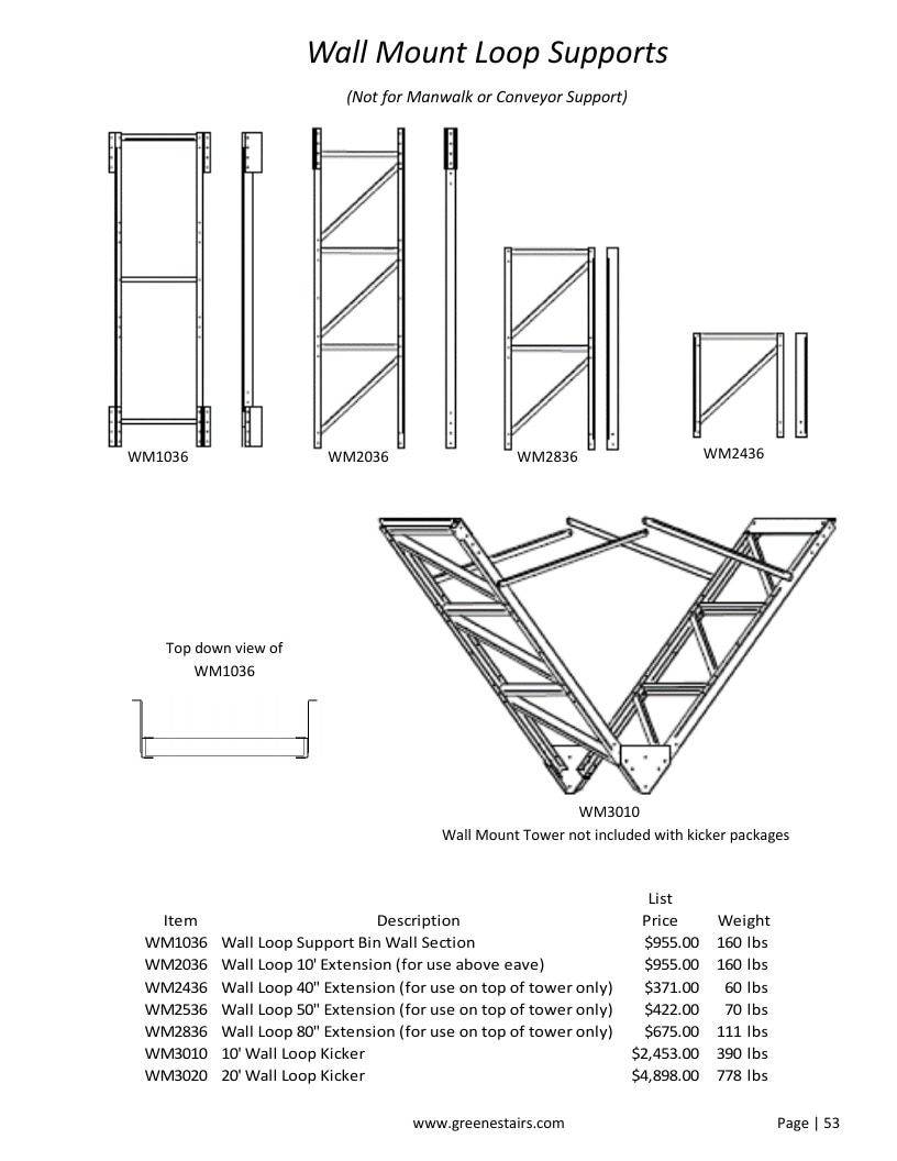 Greene Galvanized Stairs Stairs and Parts Catalog Weekly Ad January 1 - December 31, 2026