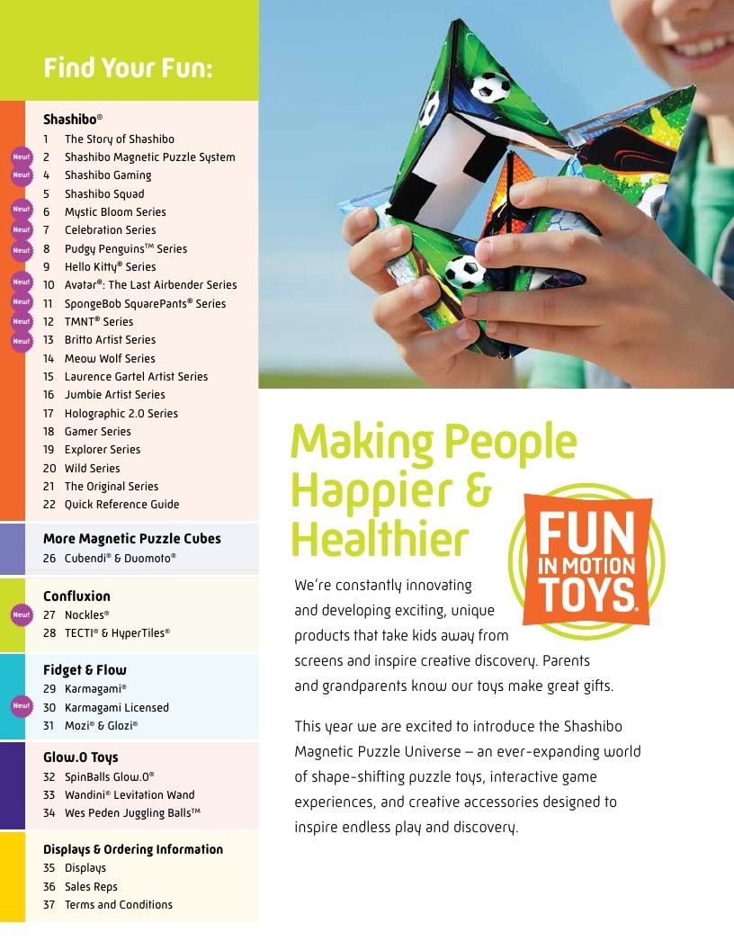 Fun In Motion Toys Annual Toys Catalog Weekly Ad January 1 - December 31, 2026