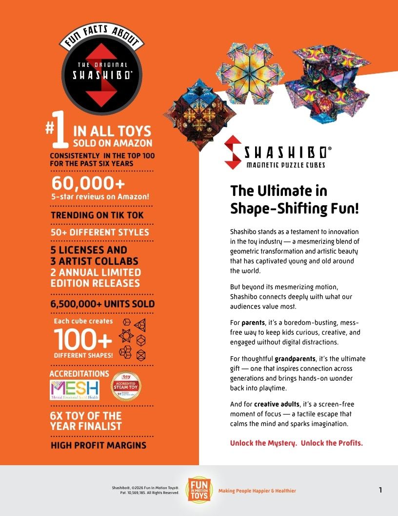 Fun In Motion Toys Annual Toys Catalog Weekly Ad January 1 - December 31, 2026