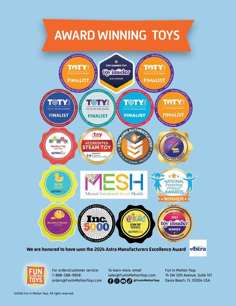 Fun In Motion Toys Annual Toys Catalog Weekly Ad January 1 - December 31, 2026