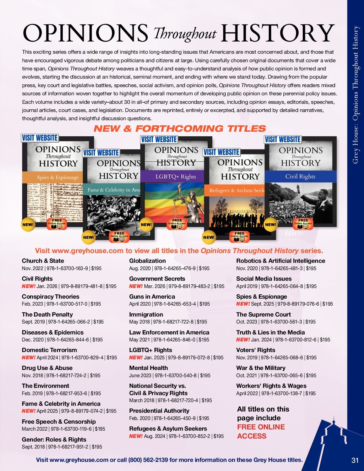 H.W. Wilson Reference Books Catalog Weekly Ad January 1 - December 31, 2026