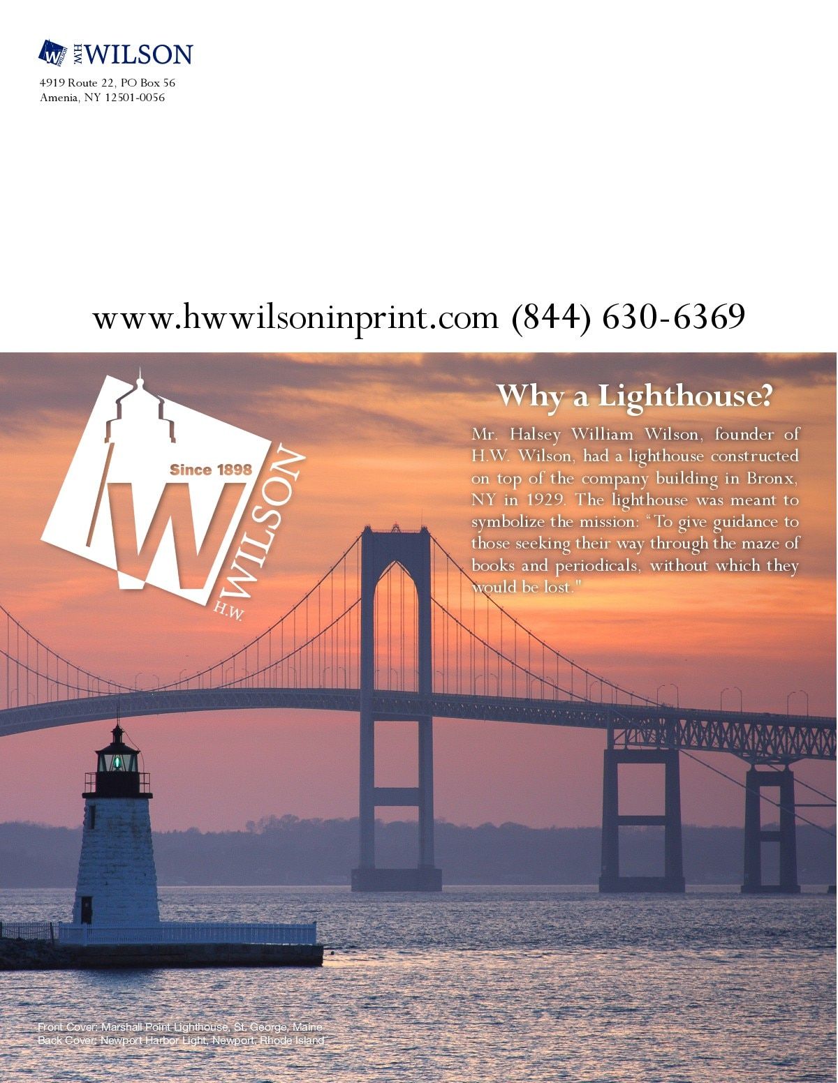 H.W. Wilson Reference Books Catalog Weekly Ad January 1 - December 31, 2026