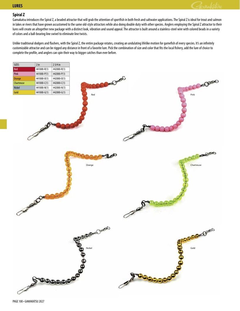 Gamakatsu Fishing Tackle Catalog Weekly Ad August 1, 2026 - December 31, 2027