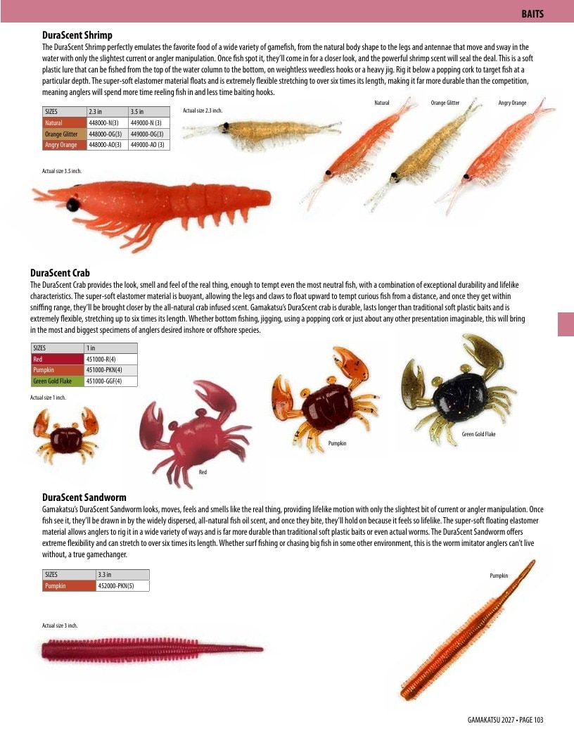 Gamakatsu Fishing Tackle Catalog Weekly Ad August 1, 2026 - December 31, 2027