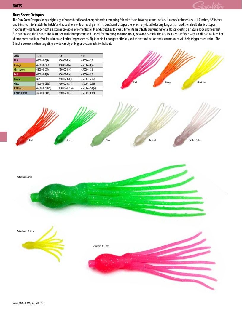 Gamakatsu Fishing Tackle Catalog Weekly Ad August 1, 2026 - December 31, 2027