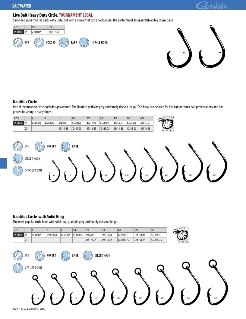 Gamakatsu Fishing Tackle Catalog Weekly Ad August 1, 2026 - December 31, 2027