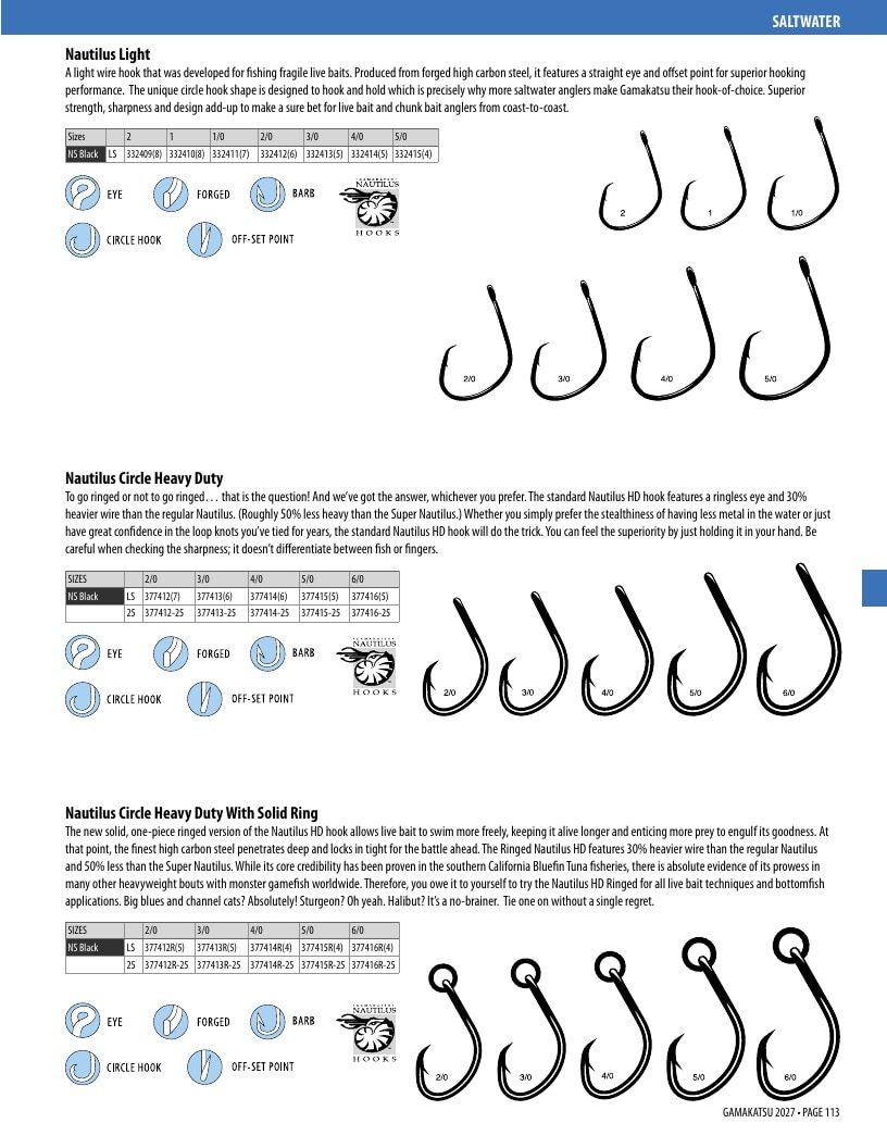 Gamakatsu Fishing Tackle Catalog Weekly Ad August 1, 2026 - December 31, 2027
