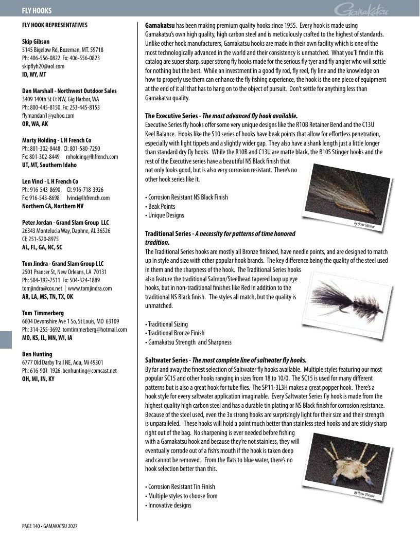 Gamakatsu Fishing Tackle Catalog Weekly Ad August 1, 2026 - December 31, 2027
