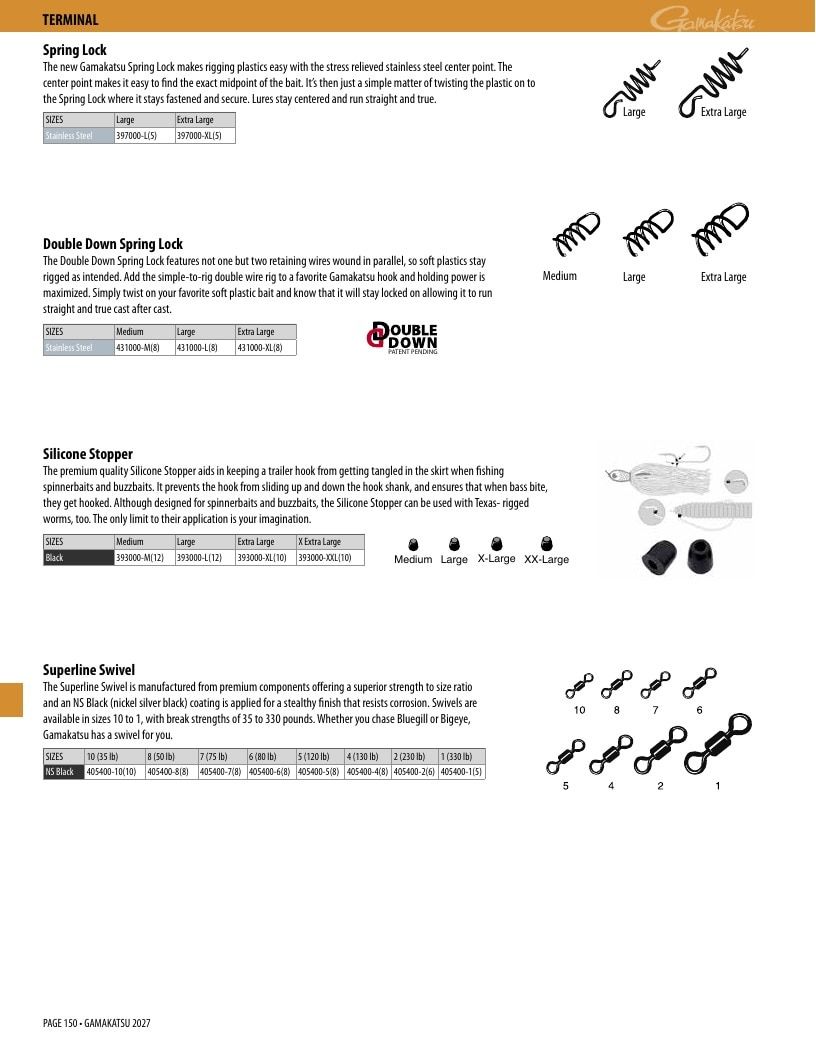 Gamakatsu Fishing Tackle Catalog Weekly Ad August 1, 2026 - December 31, 2027