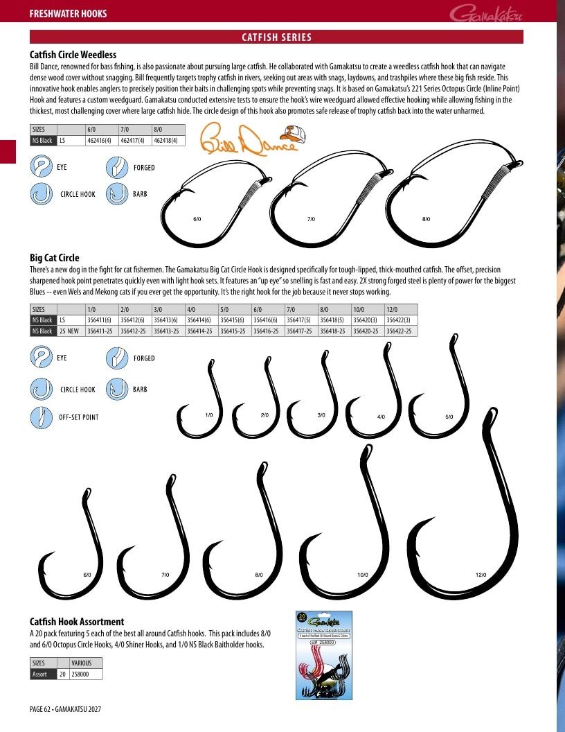 Gamakatsu Fishing Tackle Catalog Weekly Ad August 1, 2026 - December 31, 2027
