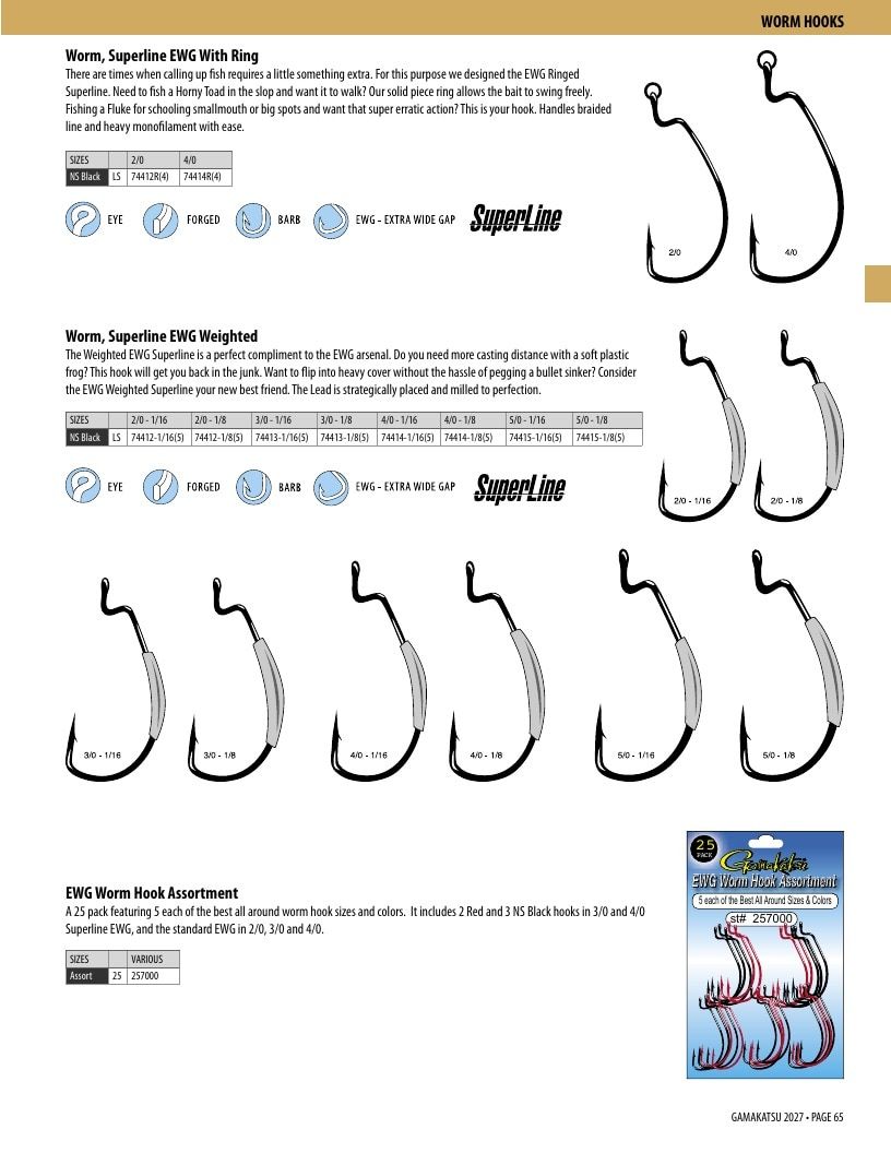 Gamakatsu Fishing Tackle Catalog Weekly Ad August 1, 2026 - December 31, 2027