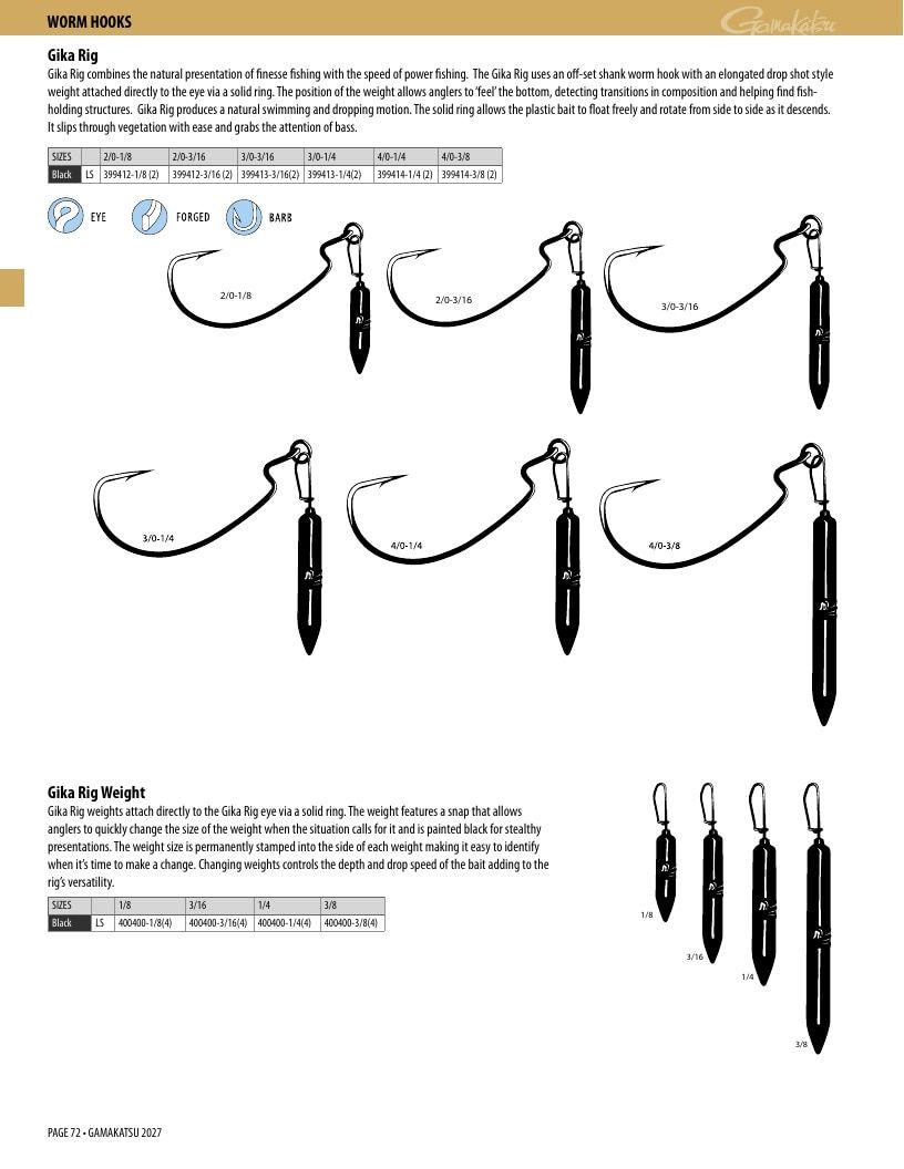 Gamakatsu Fishing Tackle Catalog Weekly Ad August 1, 2026 - December 31, 2027